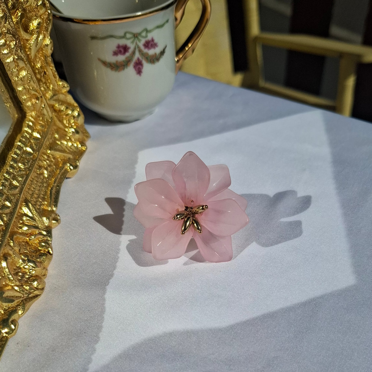 La Bague "Rosalinda" ajustable🌸