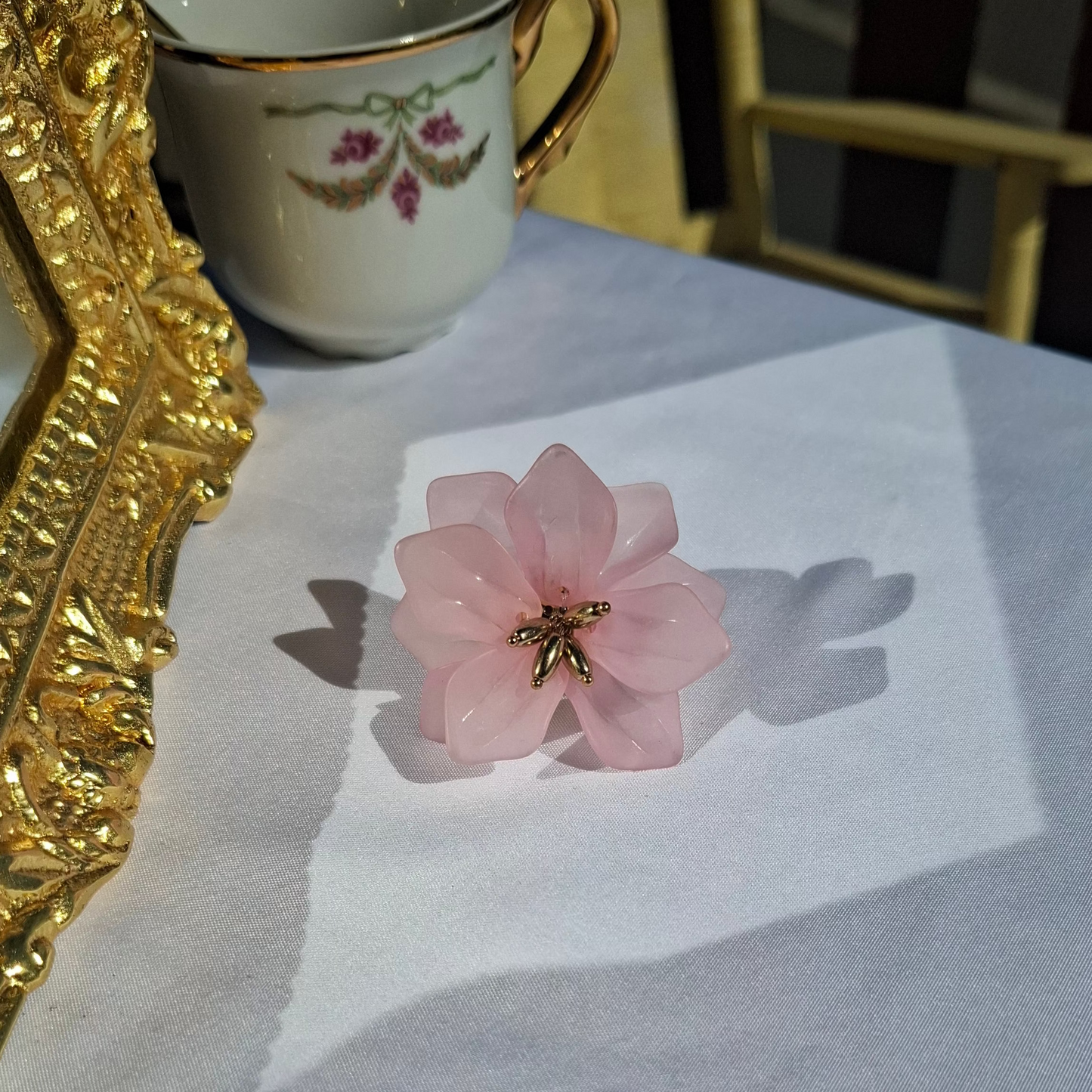 La Bague "Rosalinda" ajustable🌸