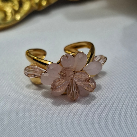 La Bague Ajustable " VANESSA" rose ✨