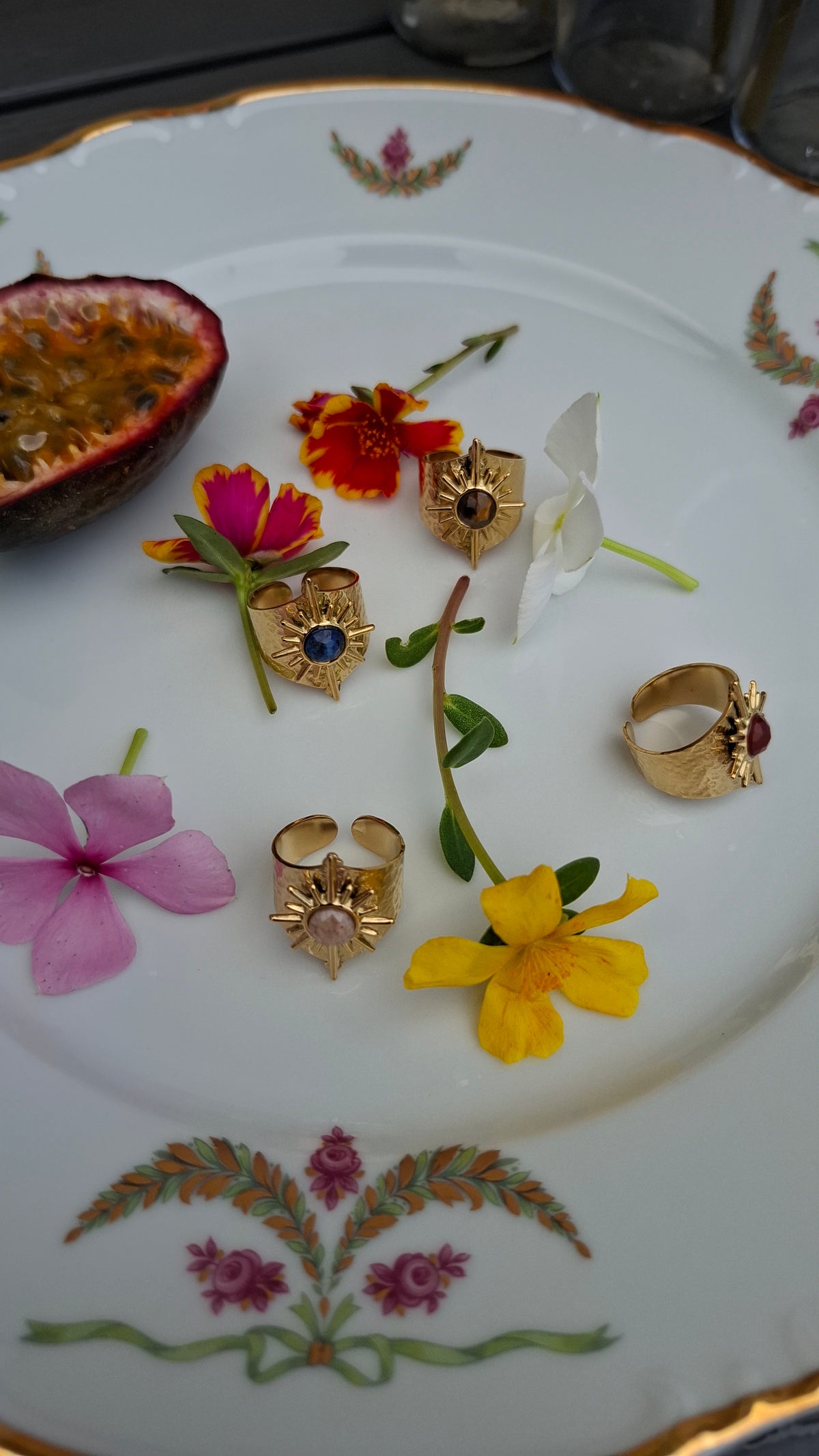 La Bague " RUBY " Bleu