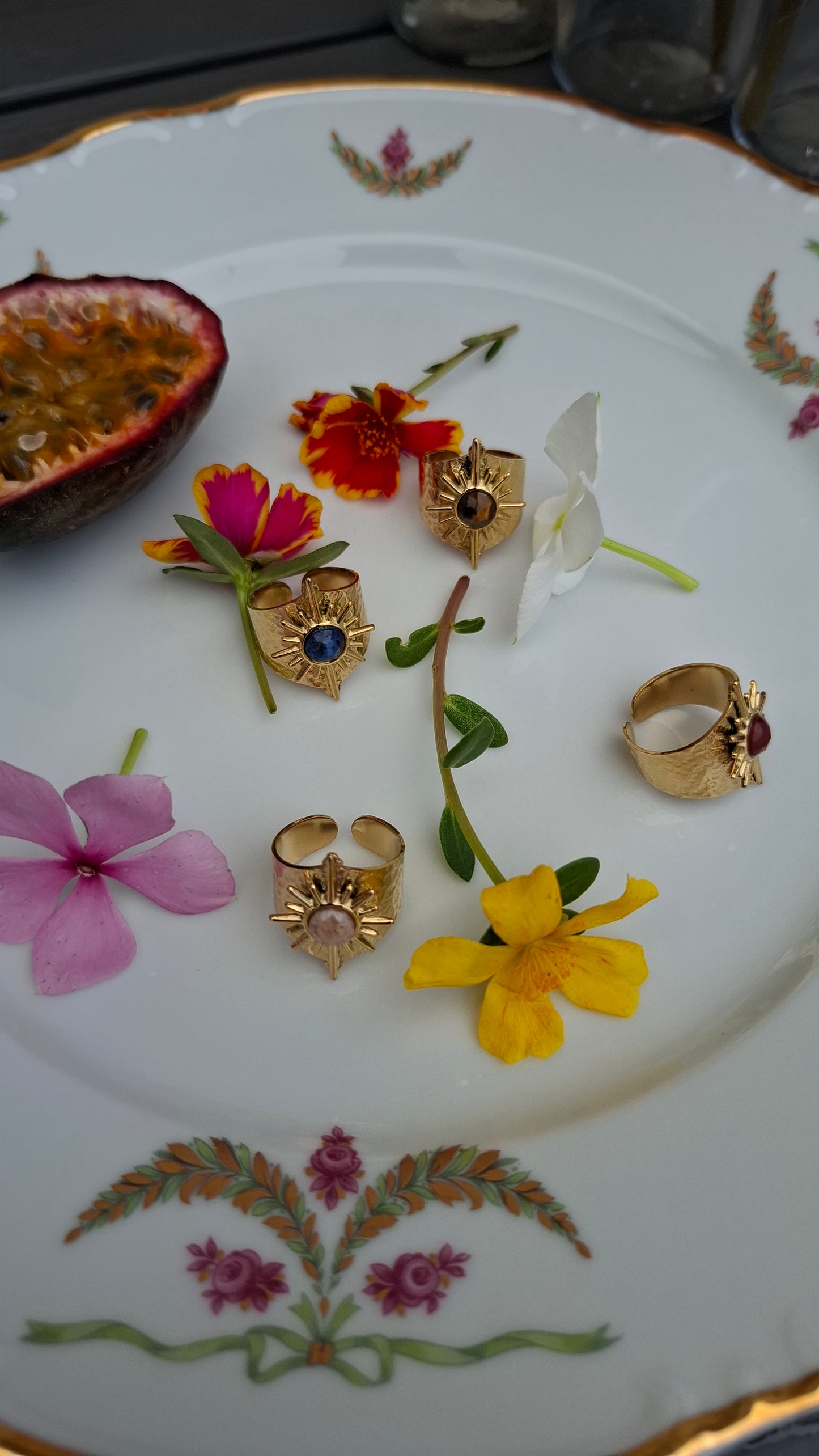 La Bague " RUBY " Bleu