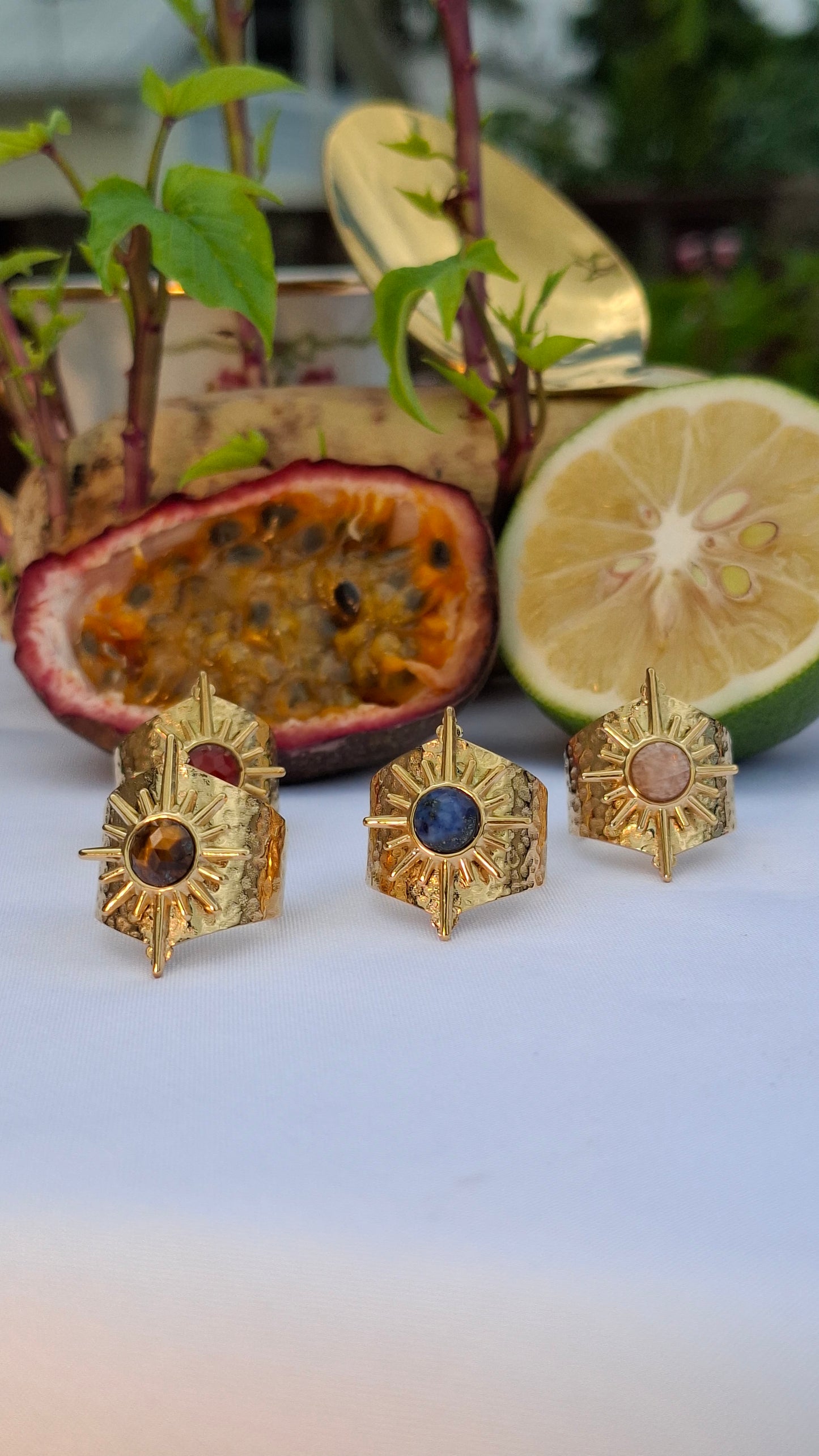 La Bague " RUBY " Bleu