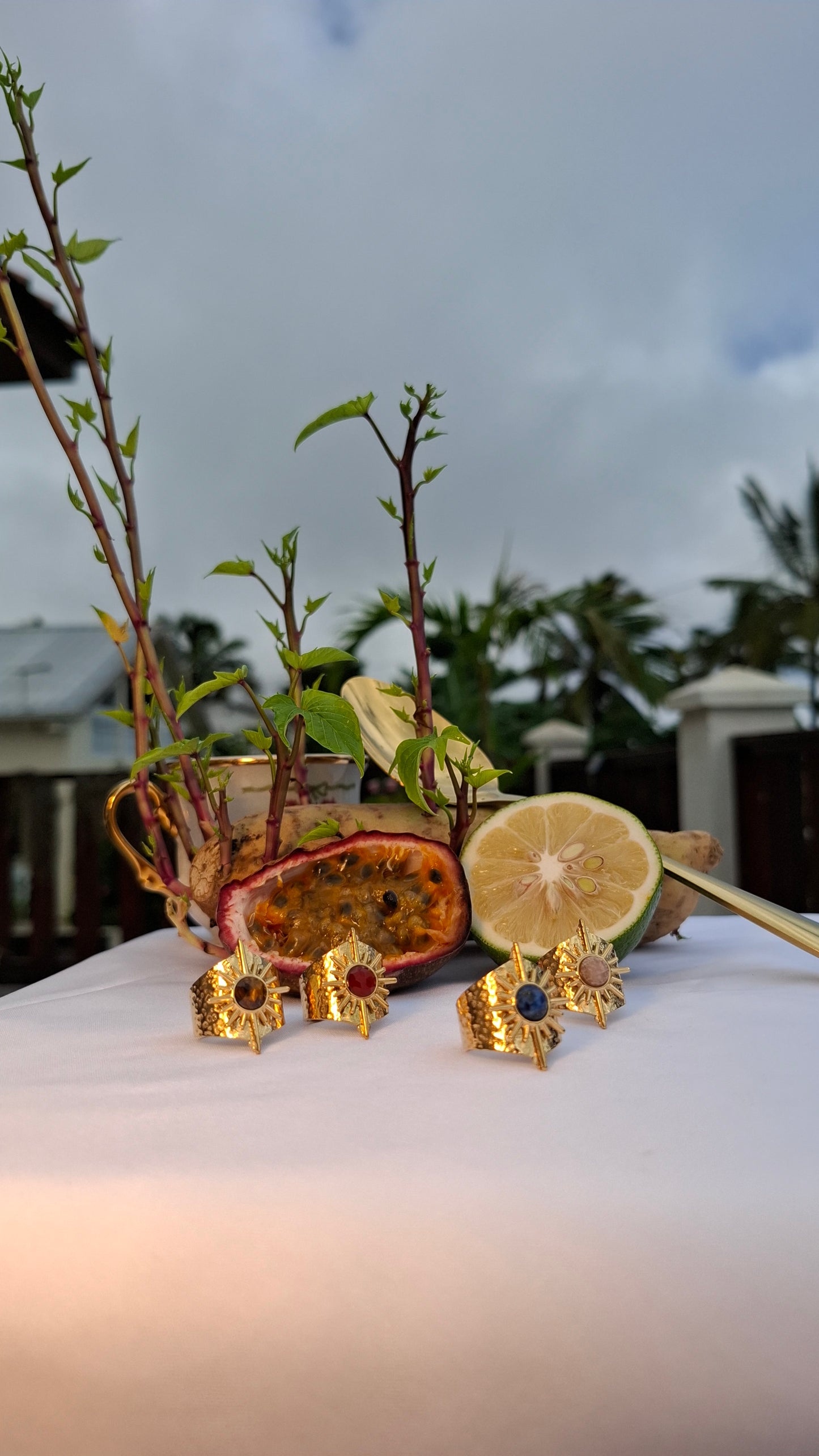 La Bague " RUBY " Bleu