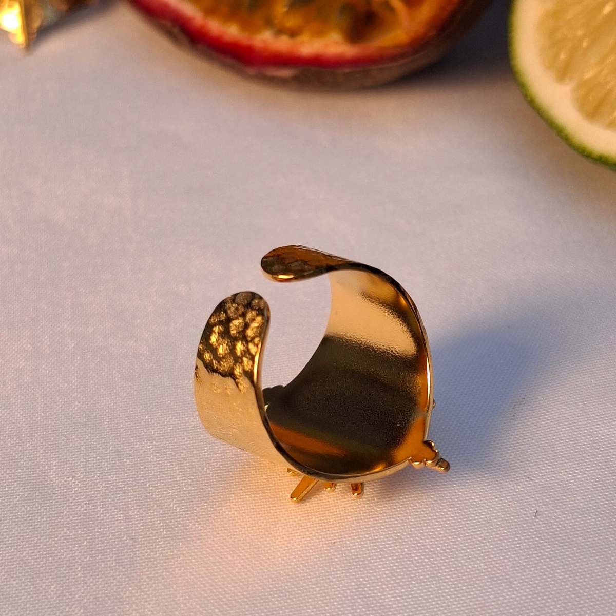 La Bague " RUBY " Bleu