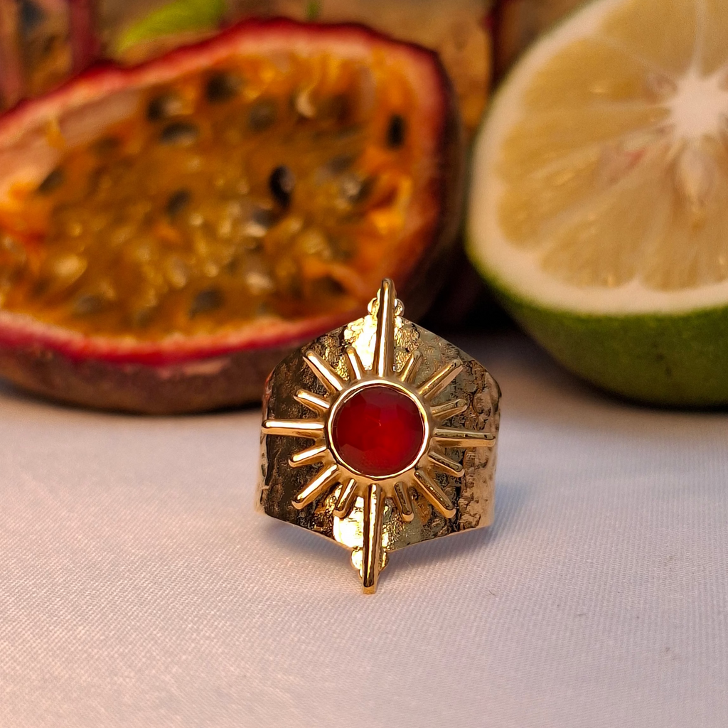 La Bague " RUBY " Rouge
