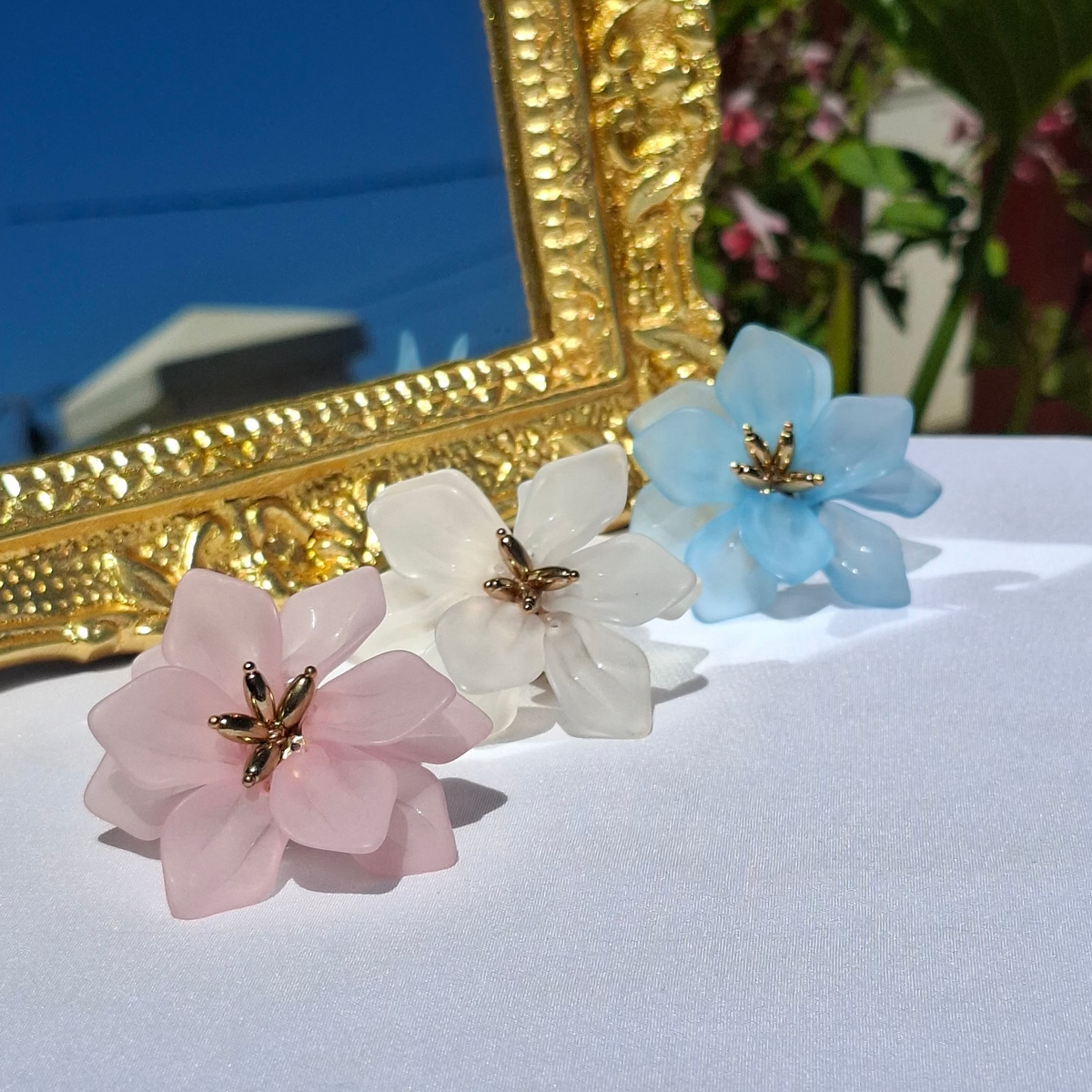 La Bague " ROSALINDA"   Bleu