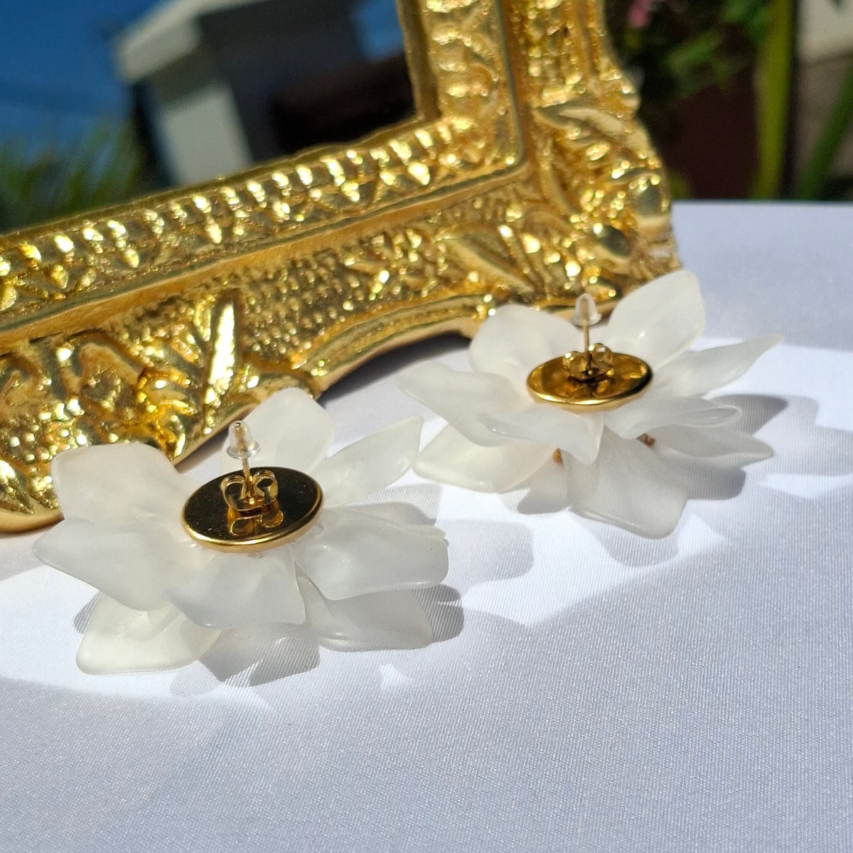 Les Boucles " ROSALINDA " Blanche