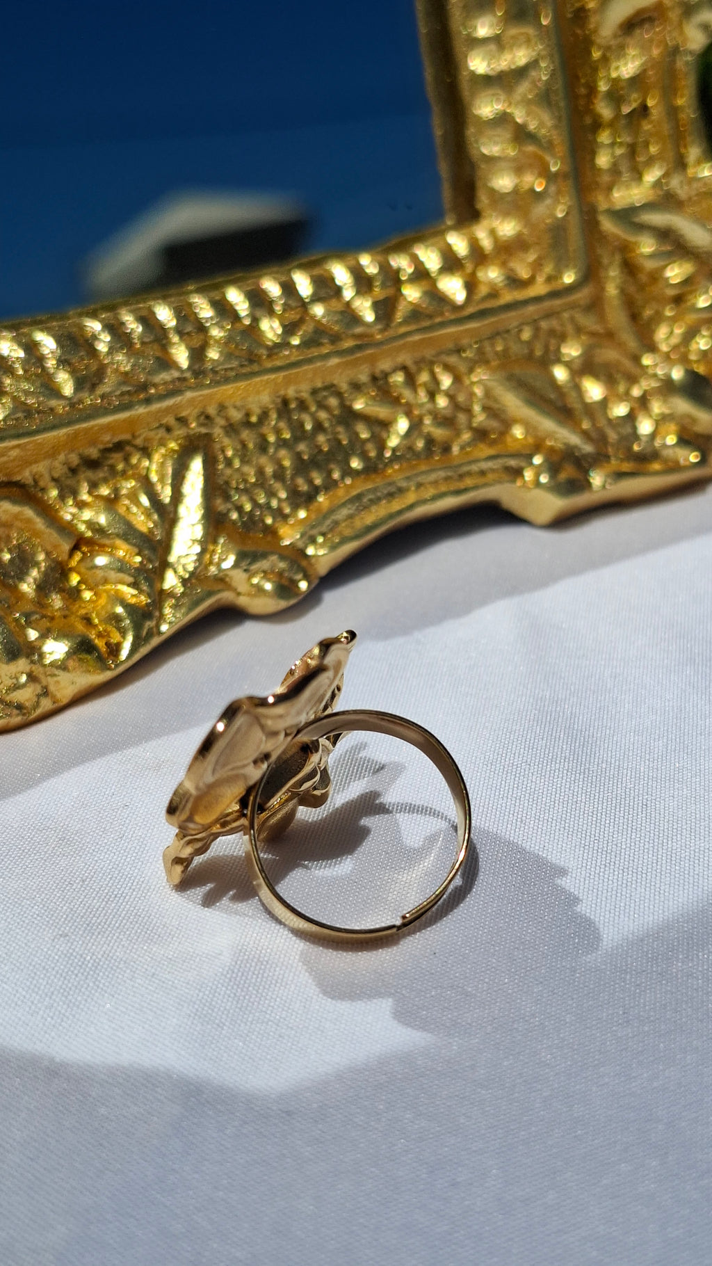 La Bague " MELLINA " blanche