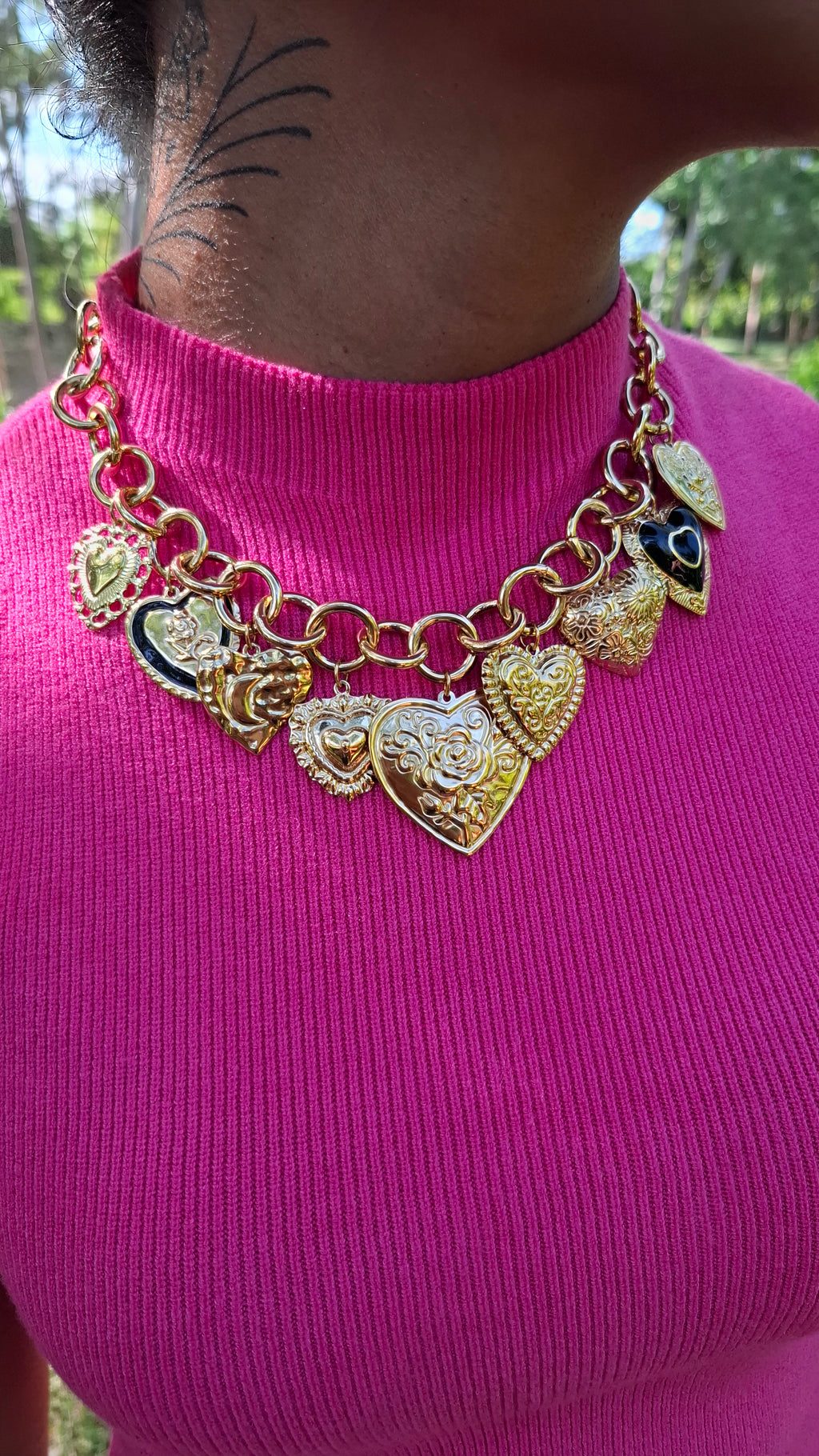 Le Collier ajustable "REVANCHIA"👑Premium