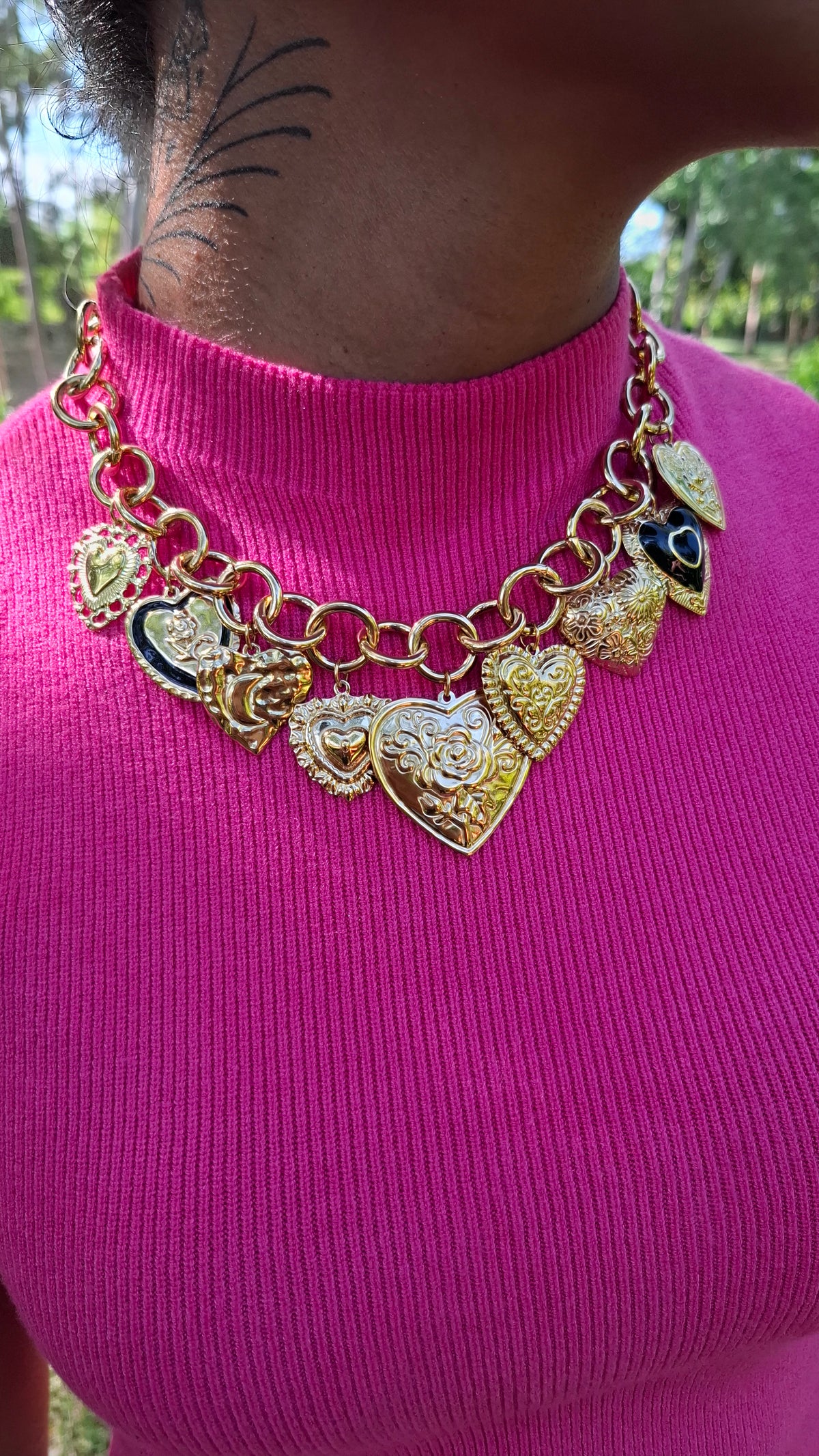 Le Collier ajustable "REVANCHIA"👑Premium