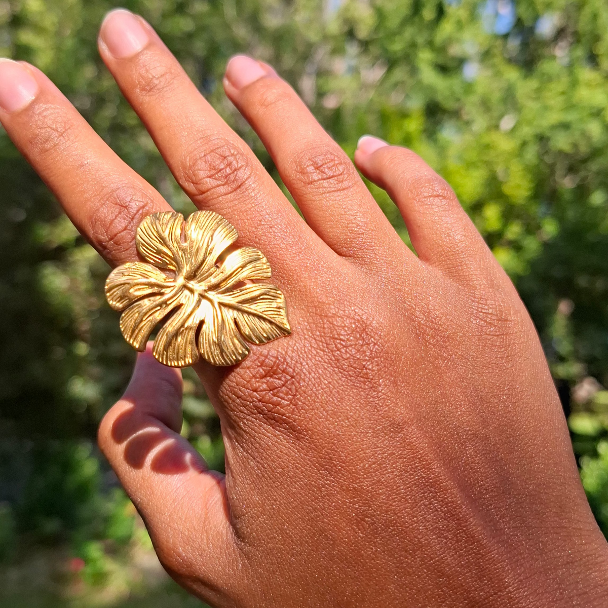 La Bague ajustable "MOSTERIA" 💖