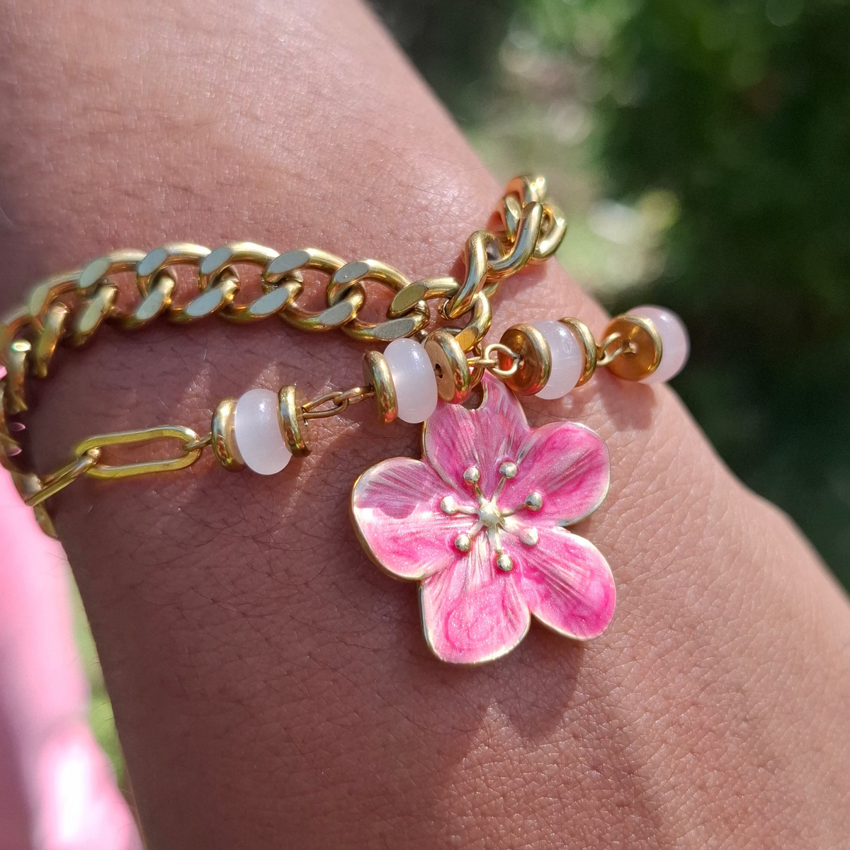 Le Bracelet charm " FARIDA"🌸