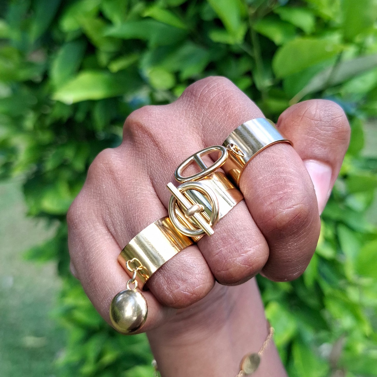 La Bague breloque "SOPHIA" ajustable🥰