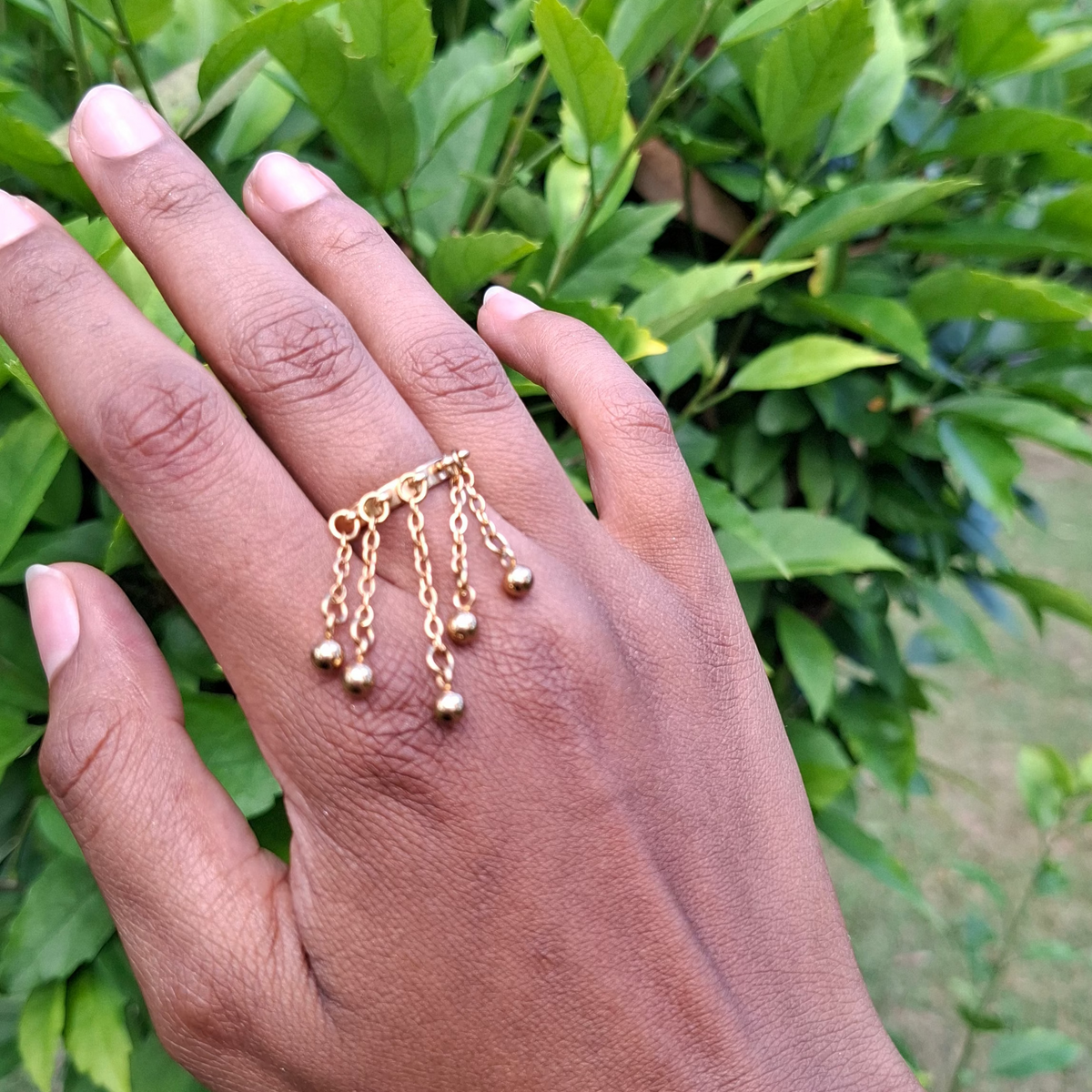 La Bague breloque "JOANNE" ajustable🥰