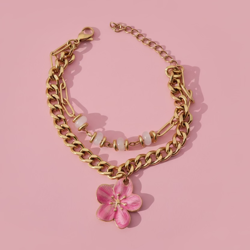 Le Bracelet charm " FARIDA"🌸