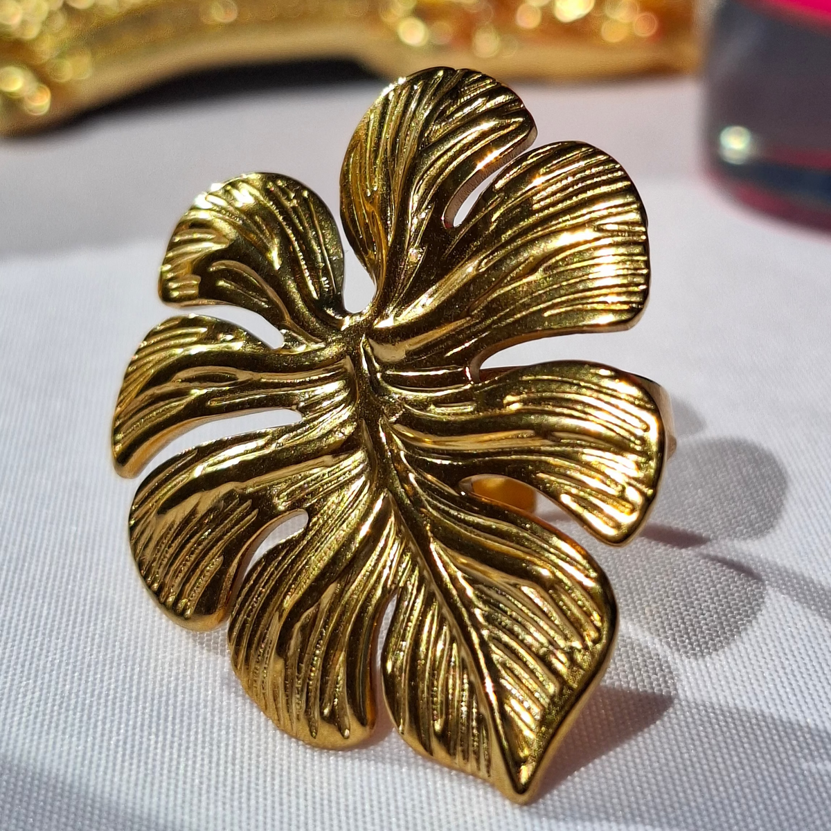 La Bague ajustable "MOSTERIA" 💖