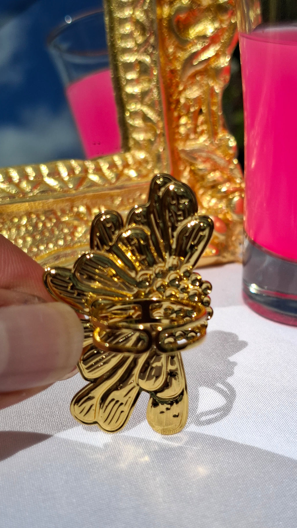 La Bague ajustable "VALÉRIE " 🌸