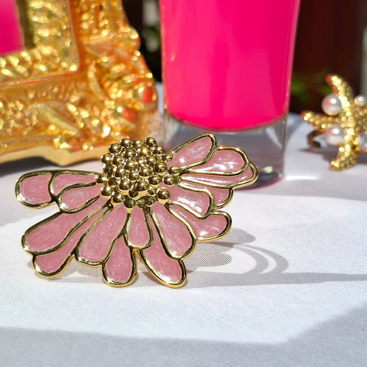 La Bague ajustable "VALÉRIE " 🌸