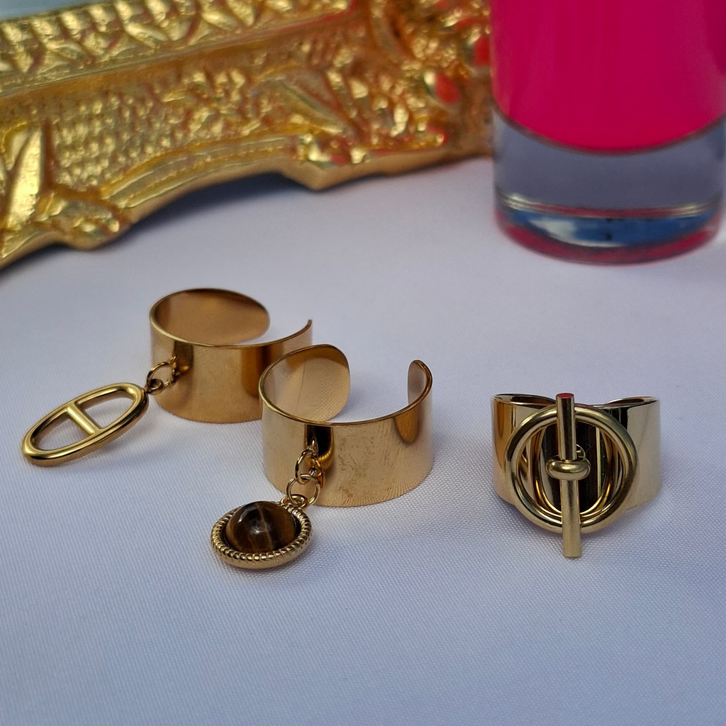 La Bague breloque "SOPHIA" ajustable🥰