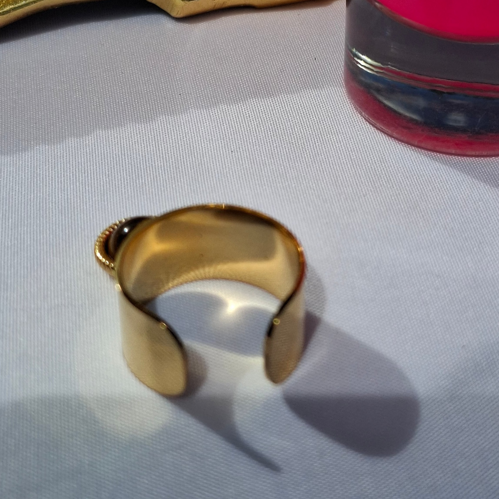 La Bague breloque "NOËLLINE" ajustable✨