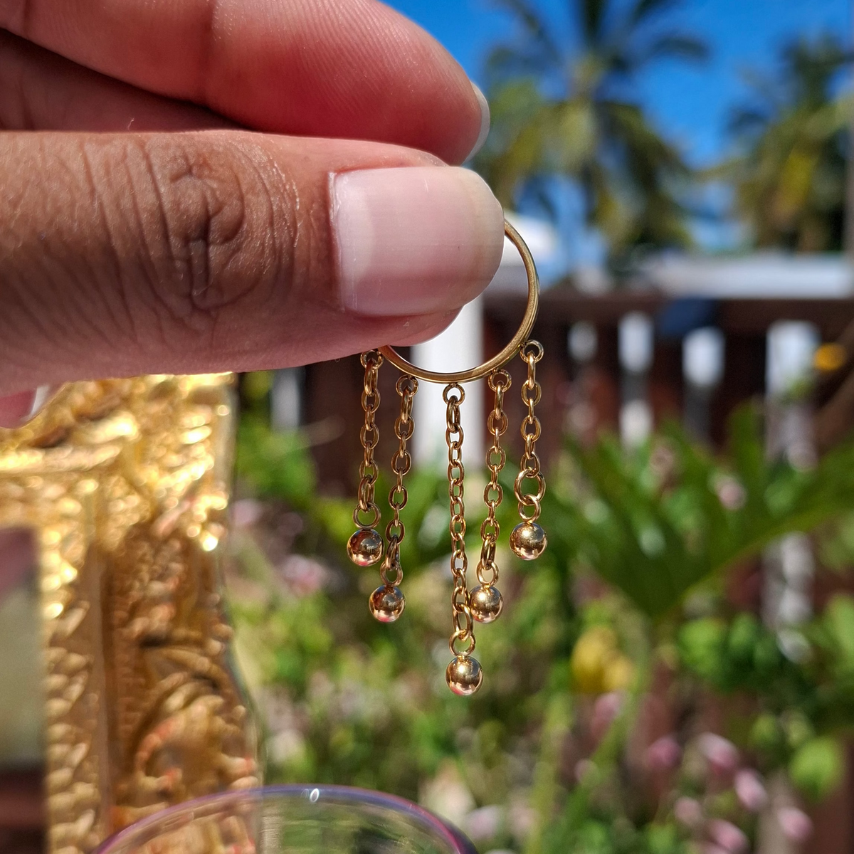 La Bague breloque "JOANNE" ajustable🥰