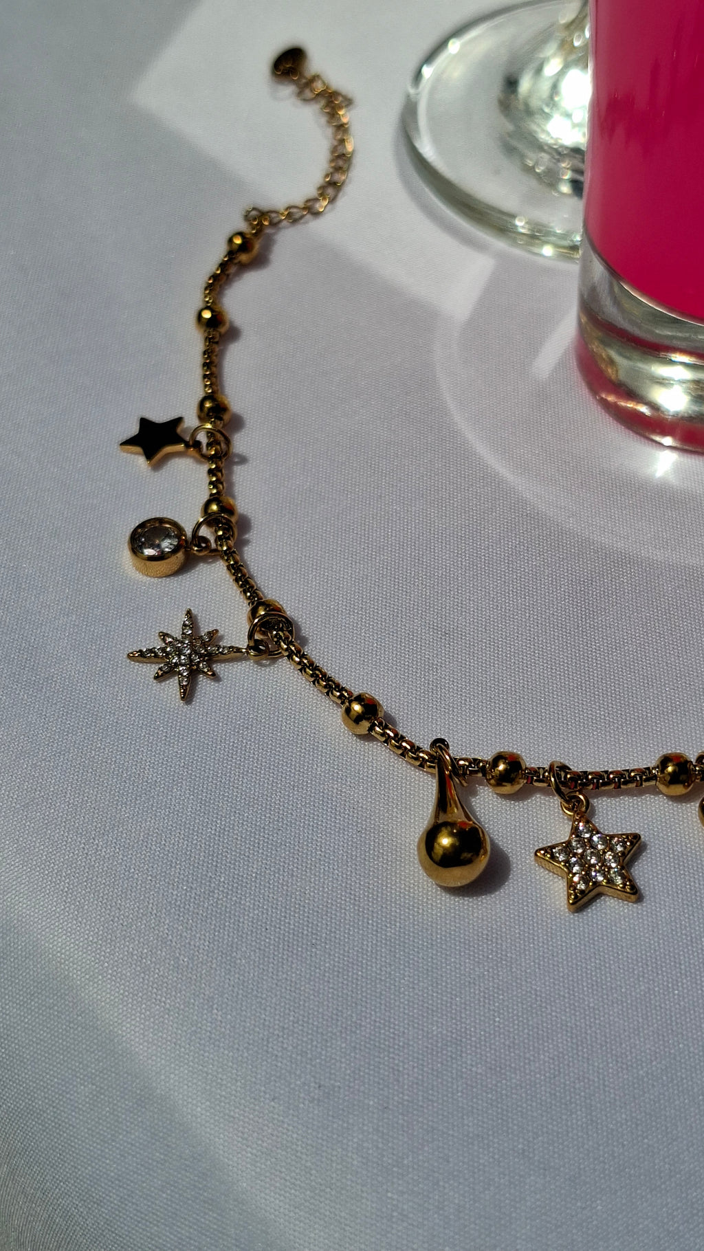 Le Bracelet charms ajustable "CATHY" ✨