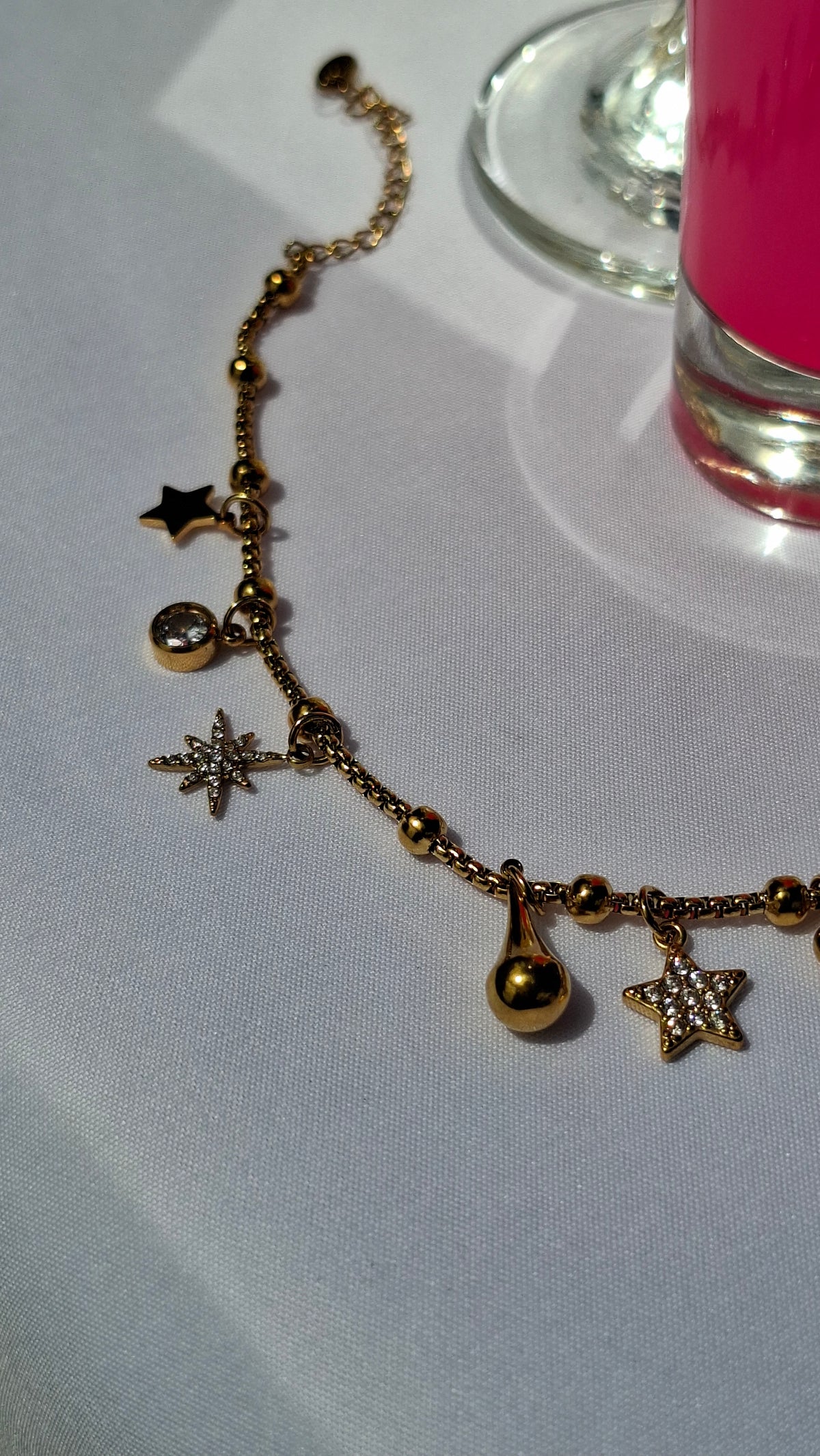 Le Bracelet charms ajustable "CATHY" ✨