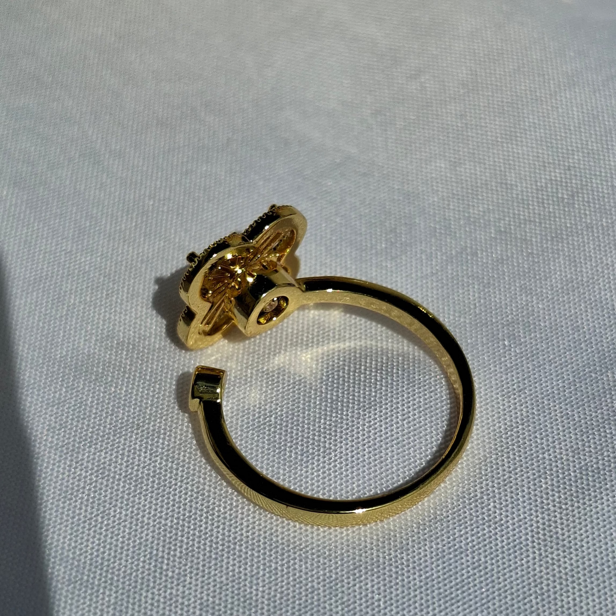 La Bague anti stress  " RÊVE OBSCURE "✨ Laiton