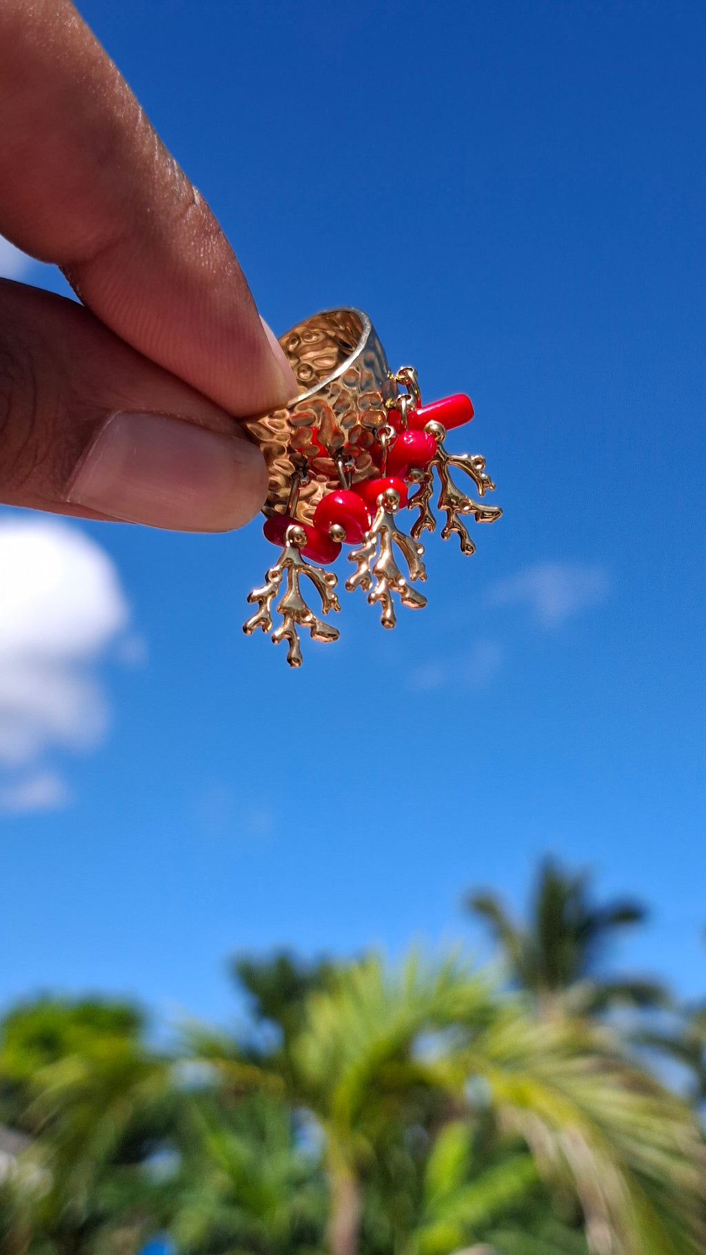 La bague " CORAIL"😍