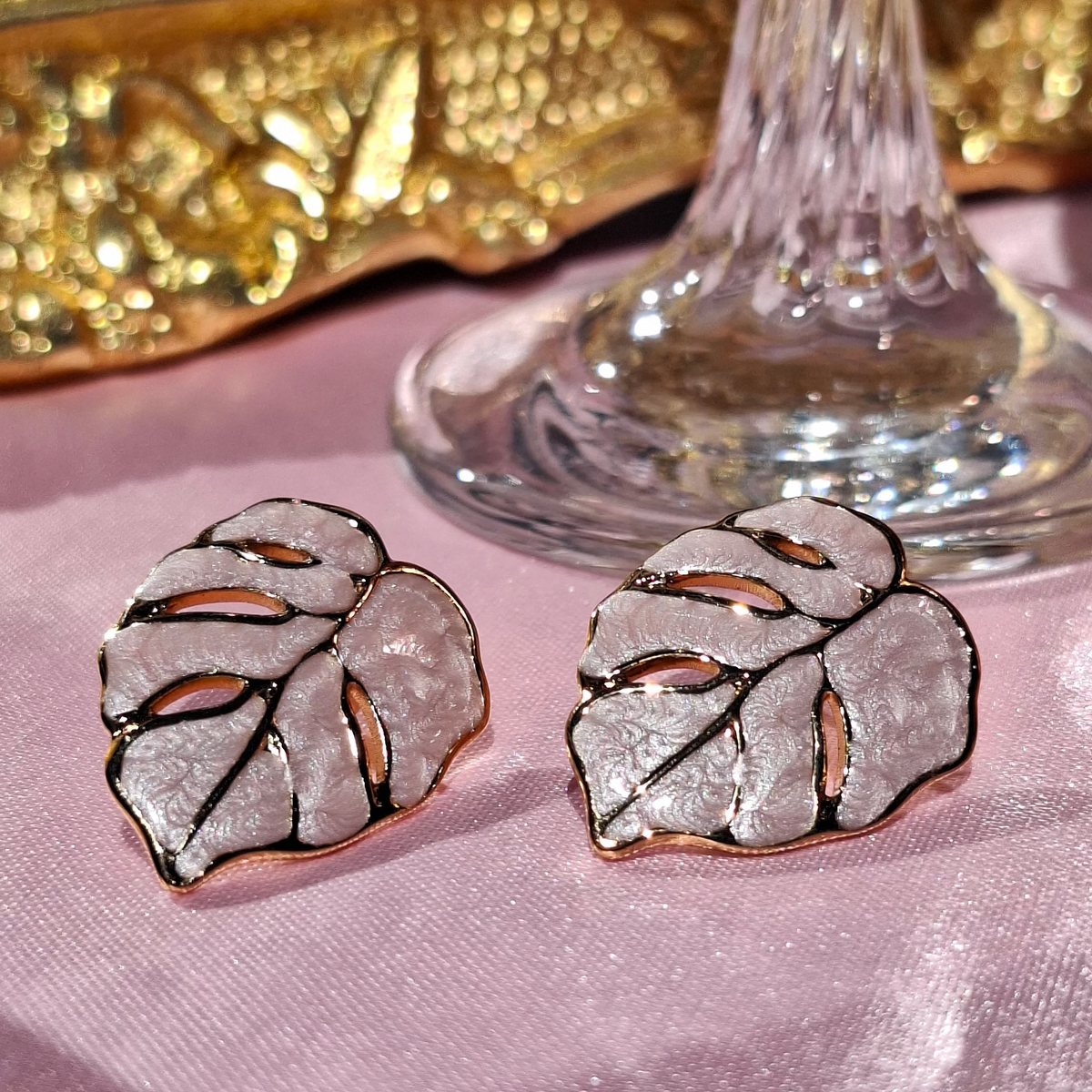 Les boucles "MASHITA" rose nacrée😍