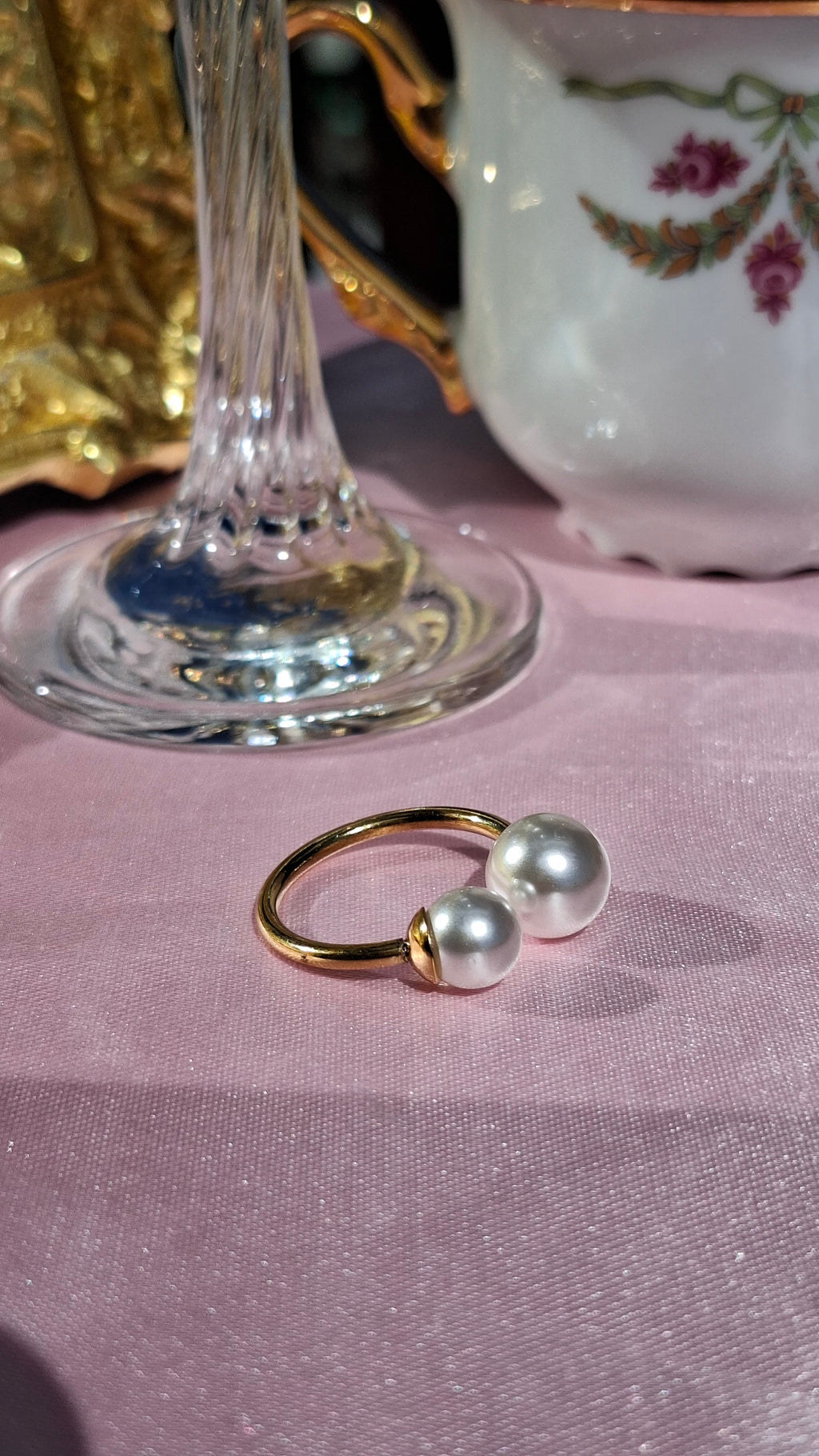 Le Duo "EMELINE" boucles + bague❤️‍🔥