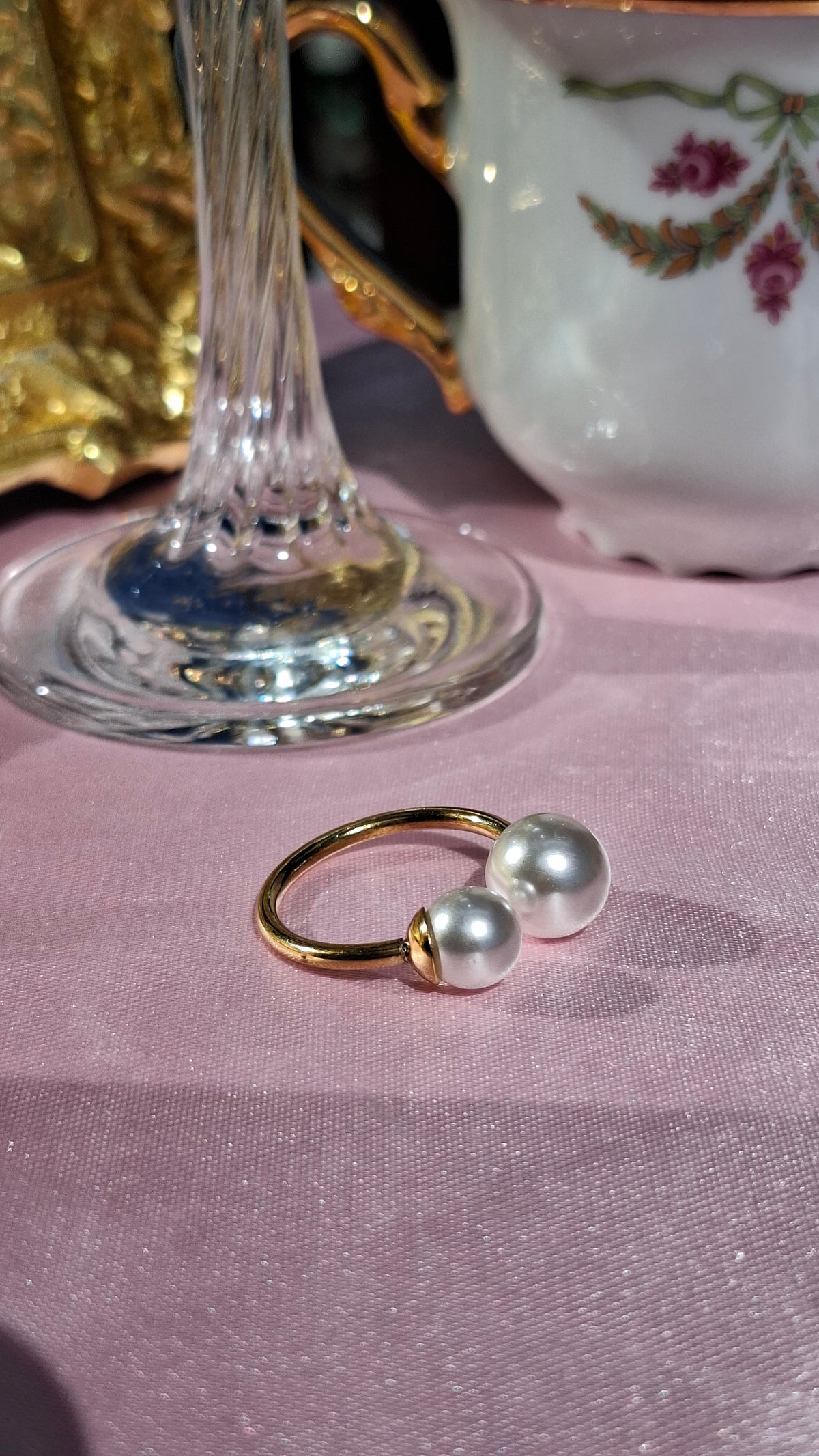 Le Duo "EMELINE" boucles + bague❤️‍🔥