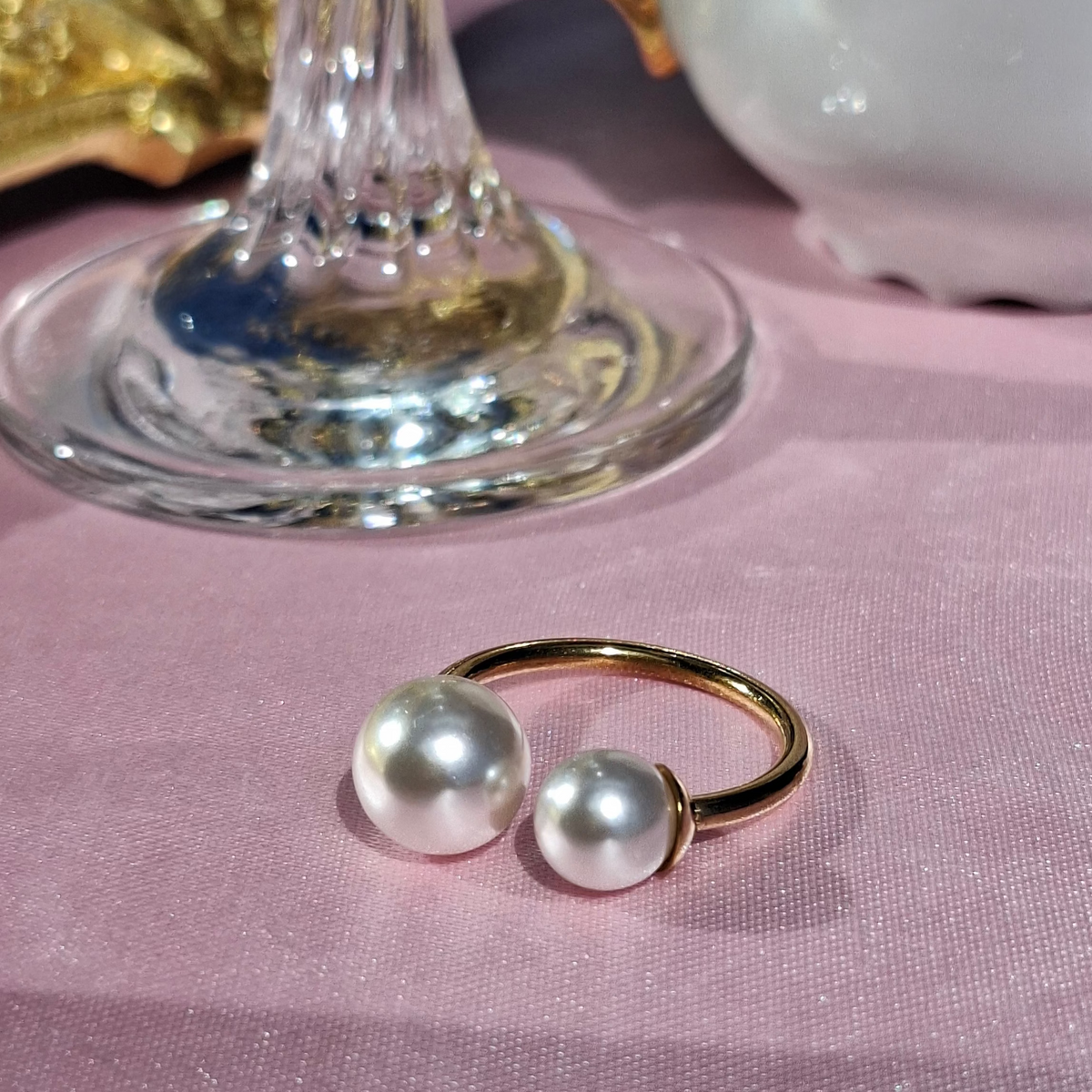 Le Duo "EMELINE" boucles + bague❤️‍🔥