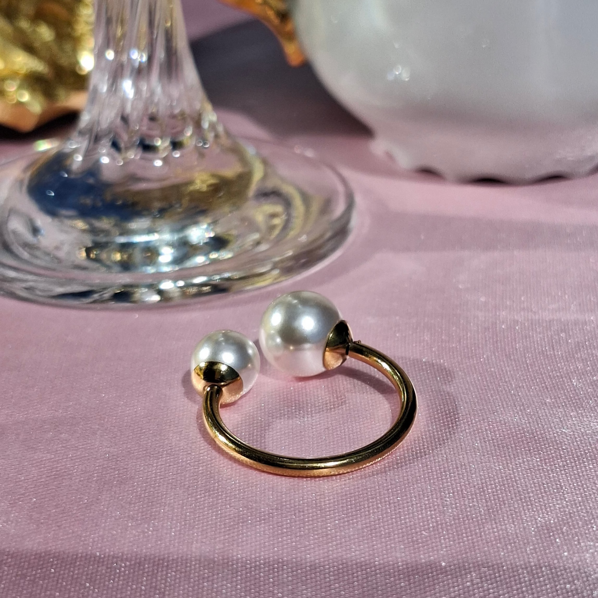 Le Duo "EMELINE" boucles + bague❤️‍🔥