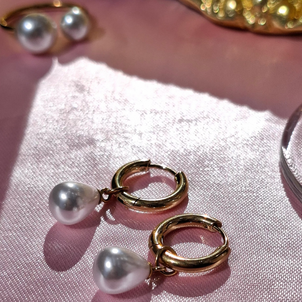 Le Duo "EMELINE" boucles + bague❤️‍🔥