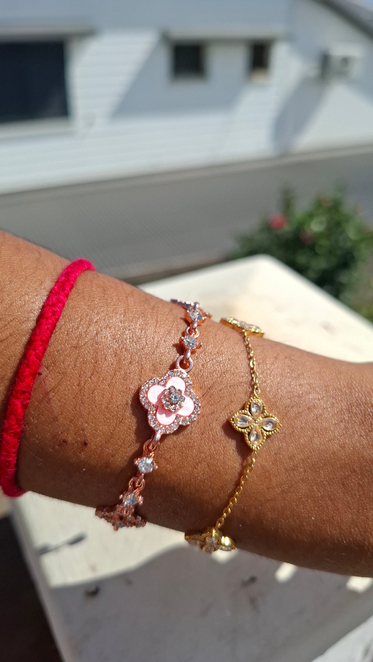 Le bracelet "AMALYA" or rose🥰