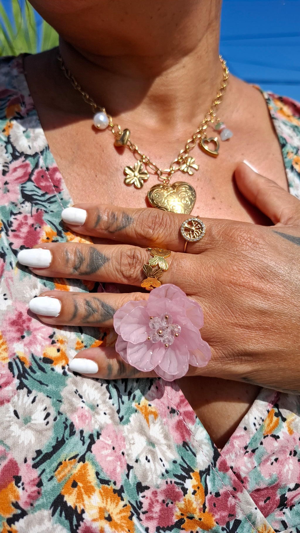 La bague "ROSITA" rose🌸