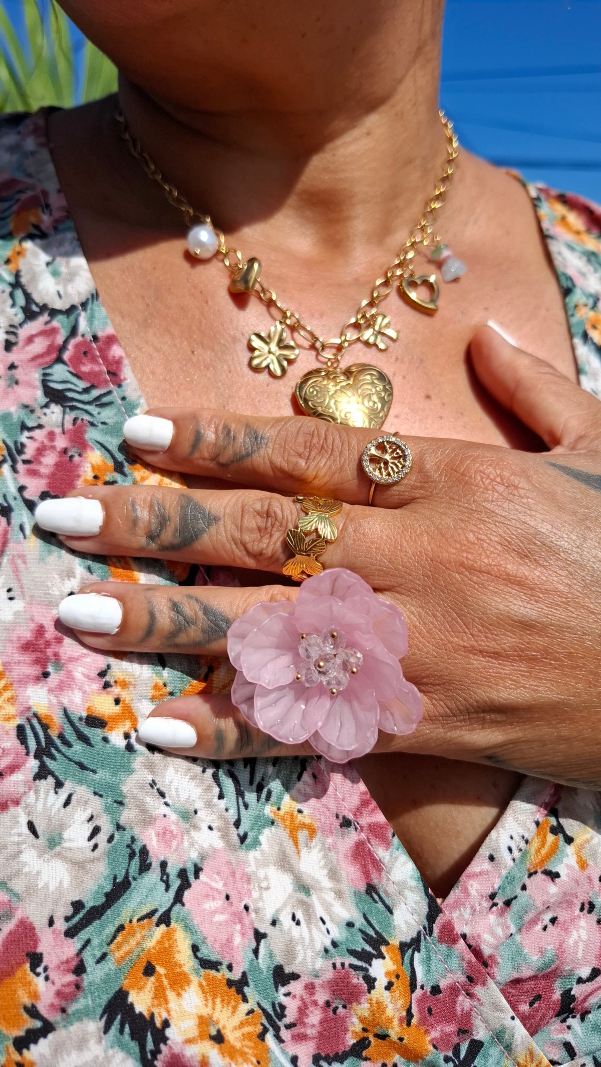 La bague "ROSITA" rose🌸
