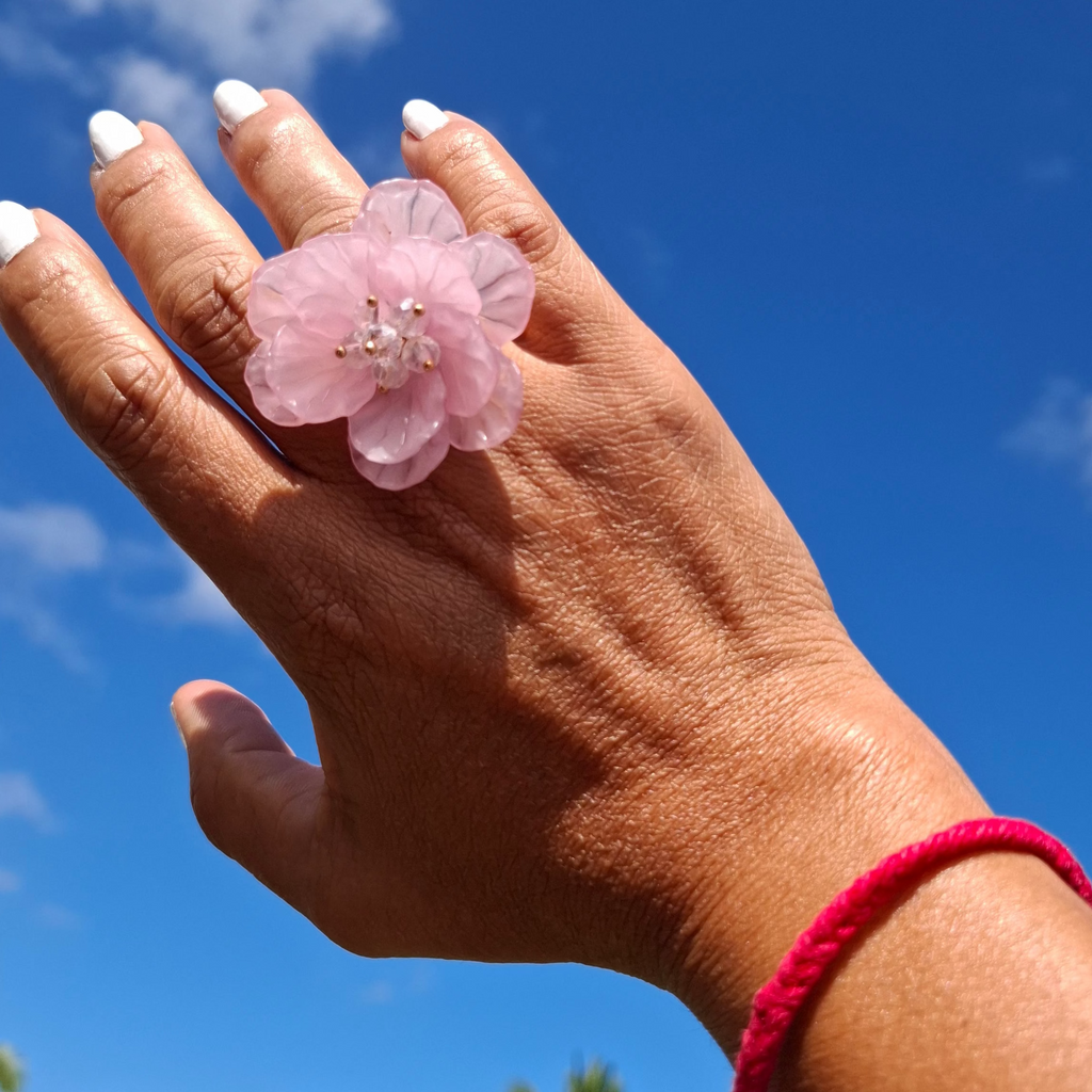 La bague "ROSITA" rose🌸