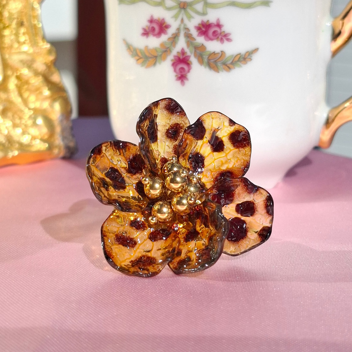 La bague "ROSITA" Léopard🔥
