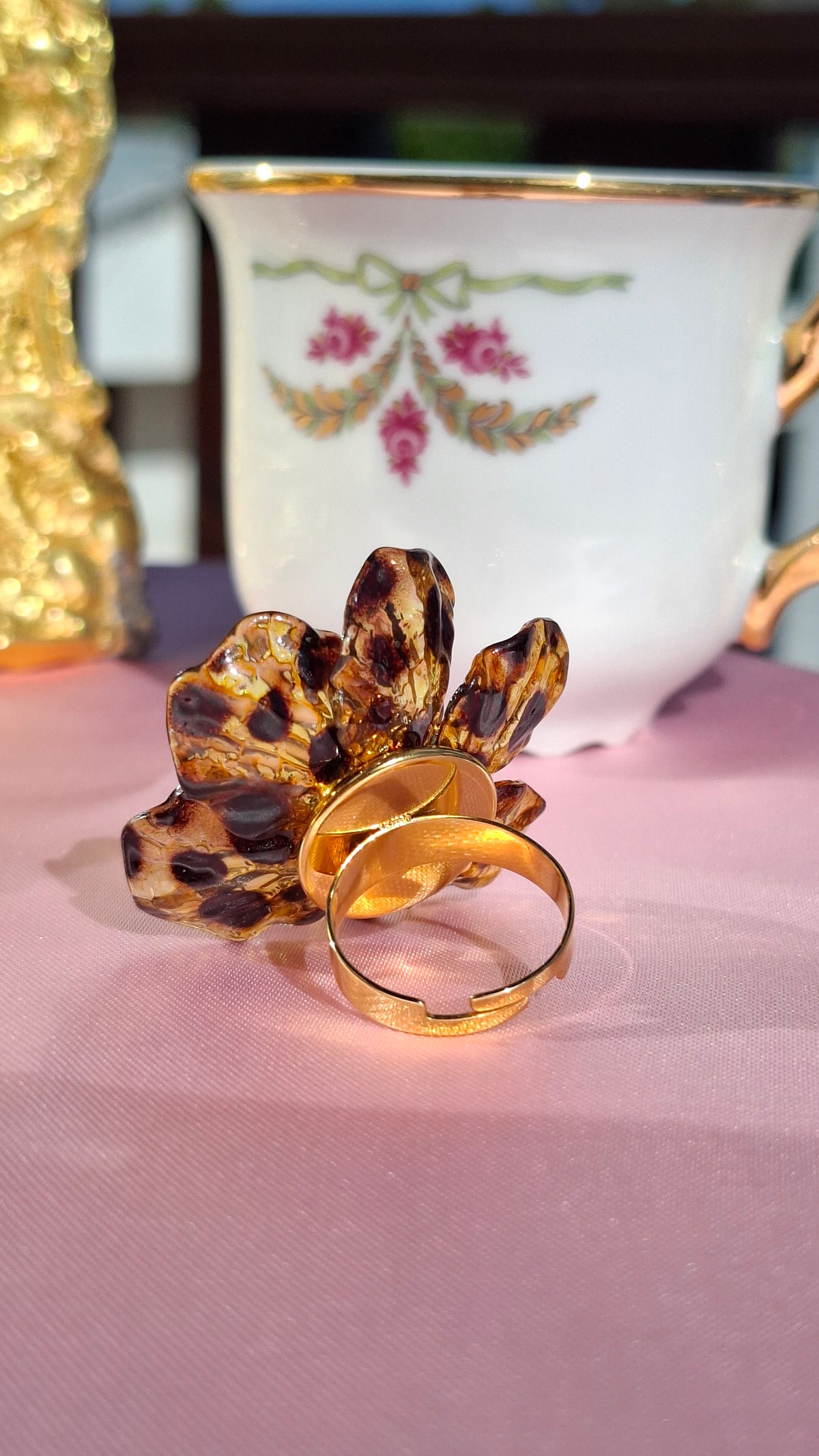 La bague "ROSITA" Léopard🔥