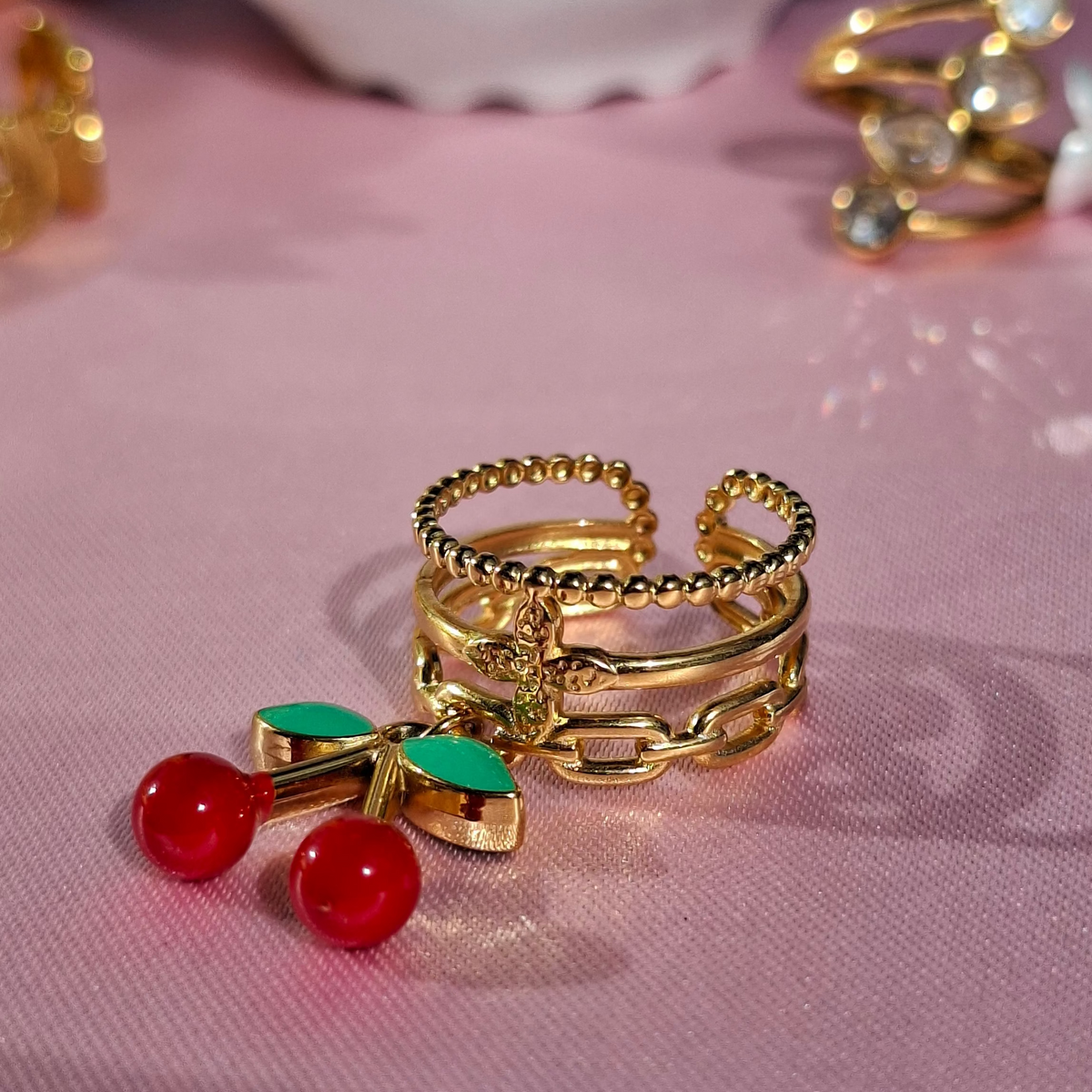 La bague breloque " CERITIA"🥰