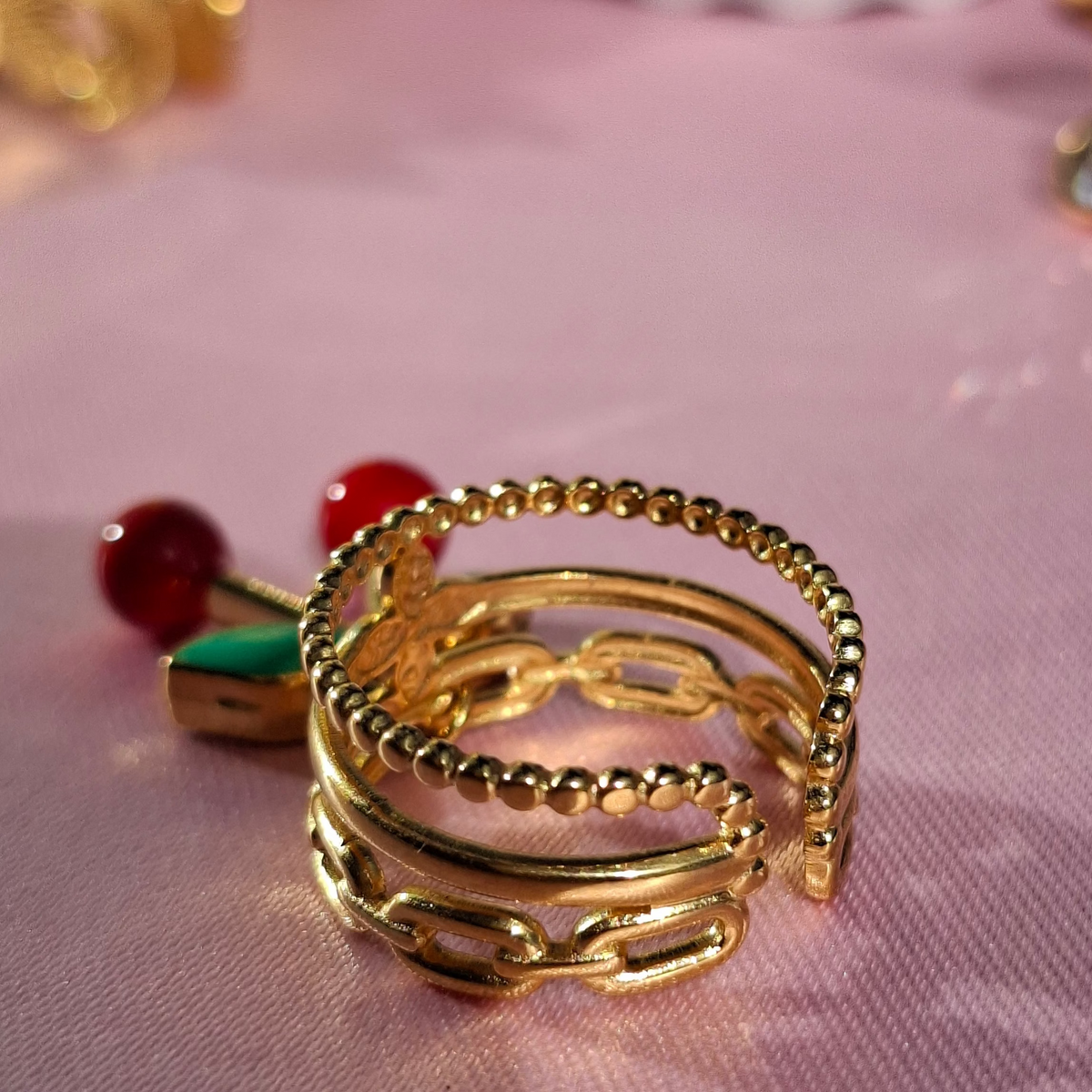 La bague breloque " CERITIA"🥰