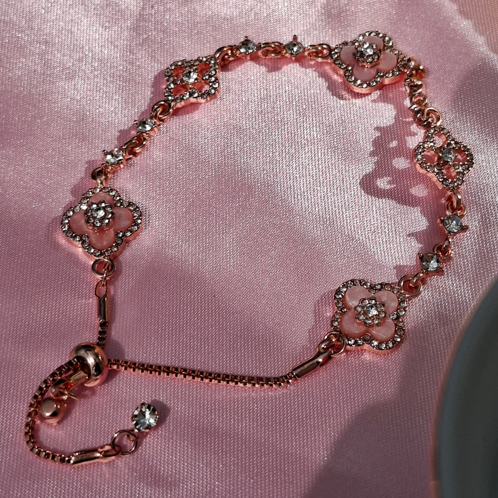 Le bracelet "AMALYA" or rose🥰