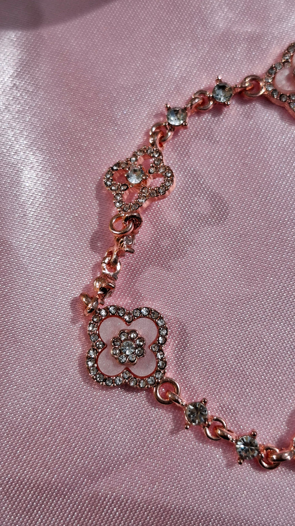 Le bracelet "AMALYA" or rose🥰