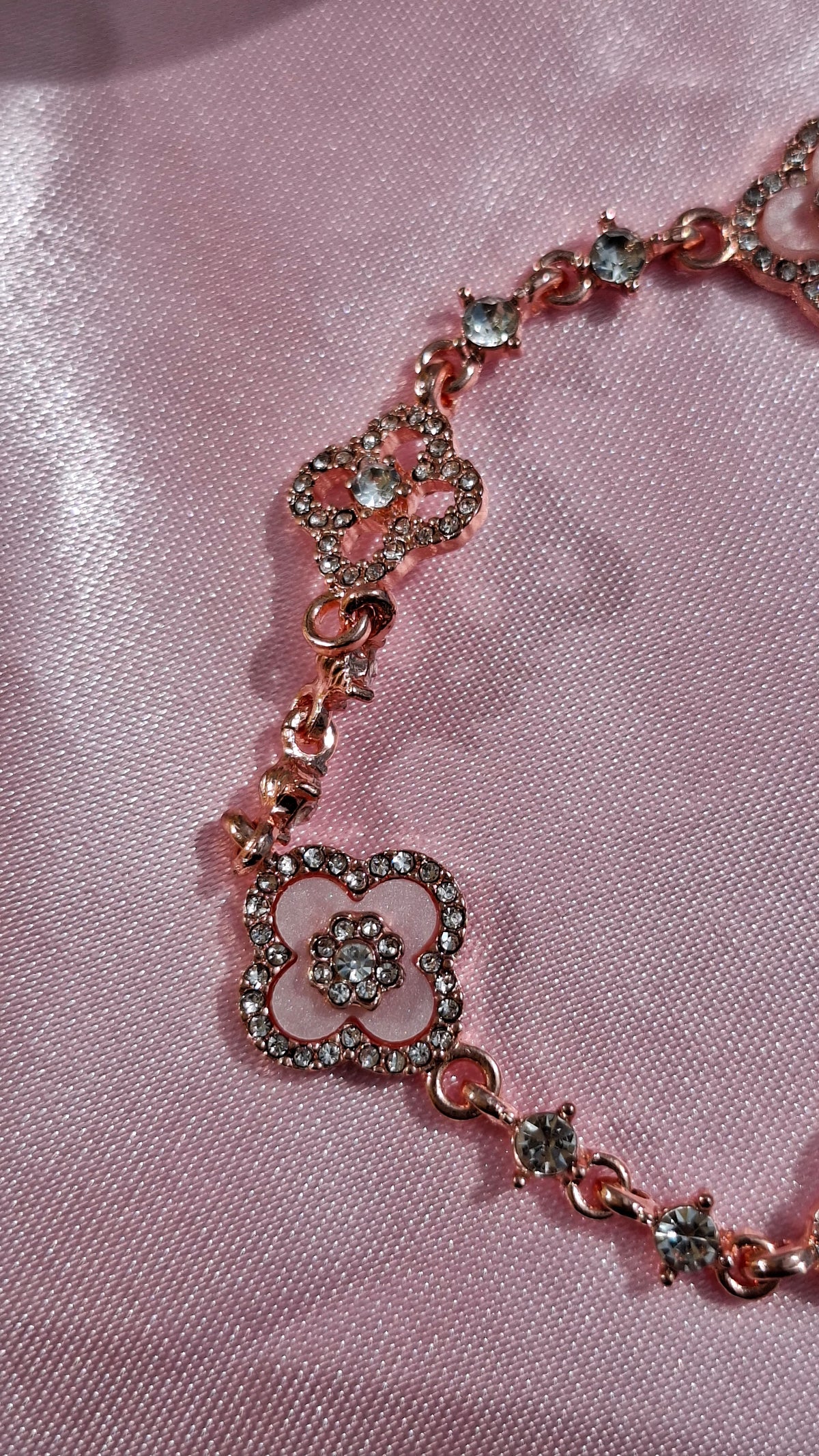 Le bracelet "AMALYA" or rose🥰