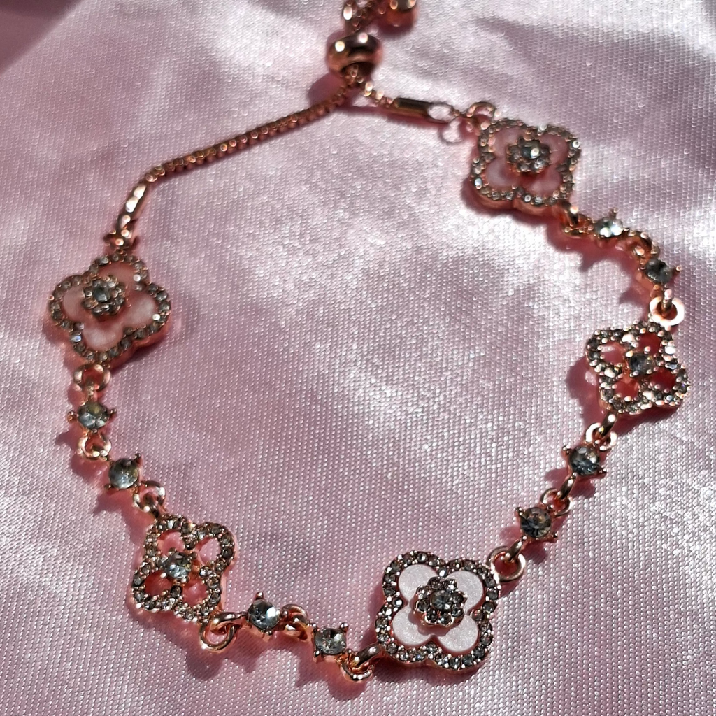 Le bracelet "AMALYA" or rose🥰