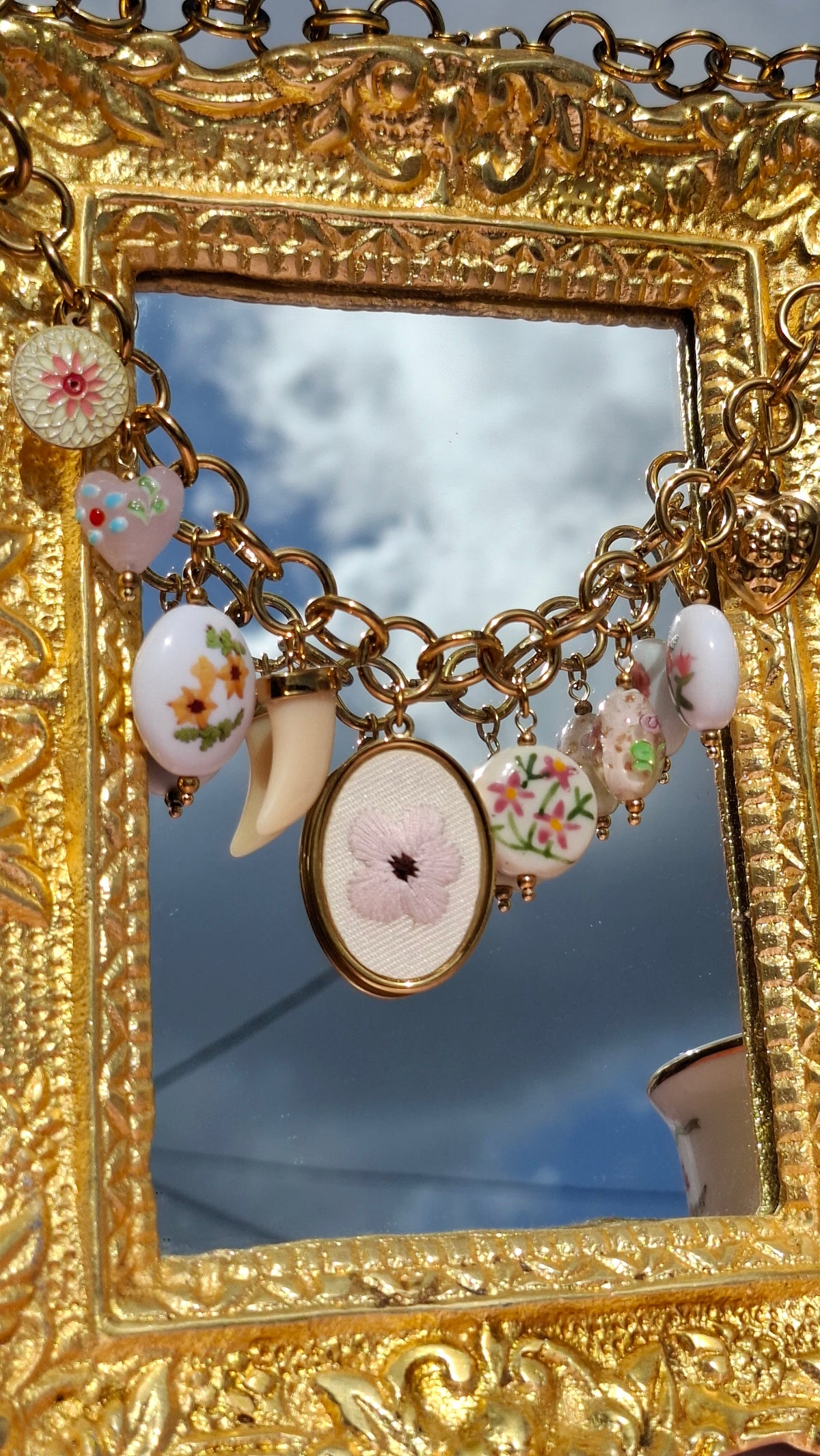 Le Collier breloques " SHARON" ❤️‍🔥