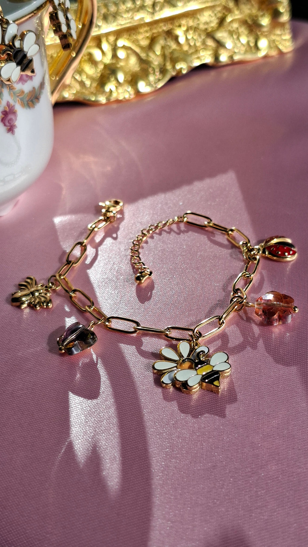 Le TRIO " FÉE-EN-PLUS" (Collier + Bracelet + Boucles )
