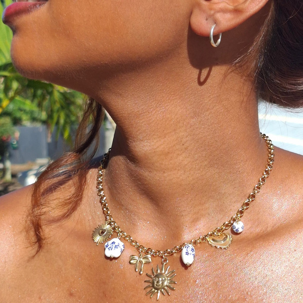Le DUO " ZOUK CHIRÉ " (Collier + bracelet)